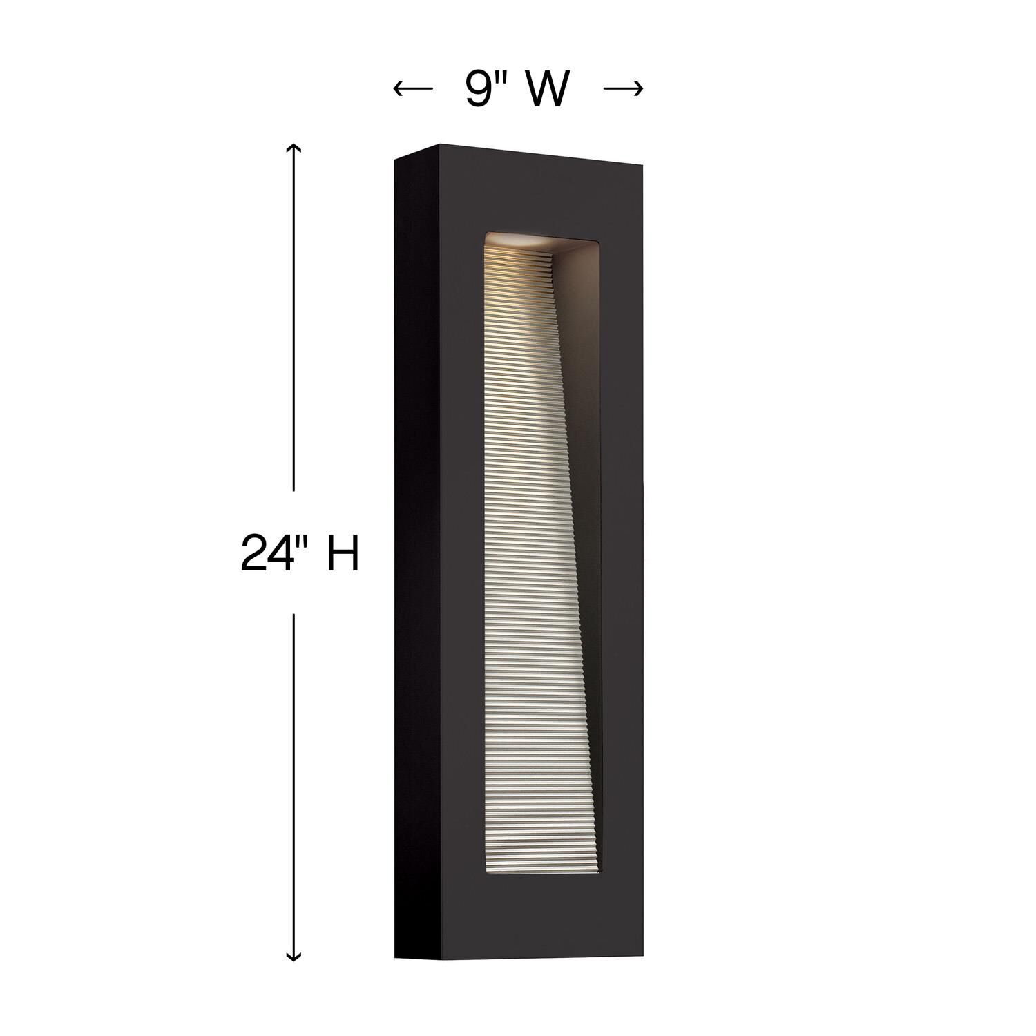 Shown in Satin Black finish and Etched  Lens glass