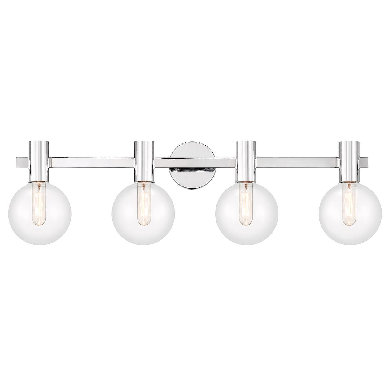 Wright 34 Inch 4 Light Bath Vanity Light by Savoy House