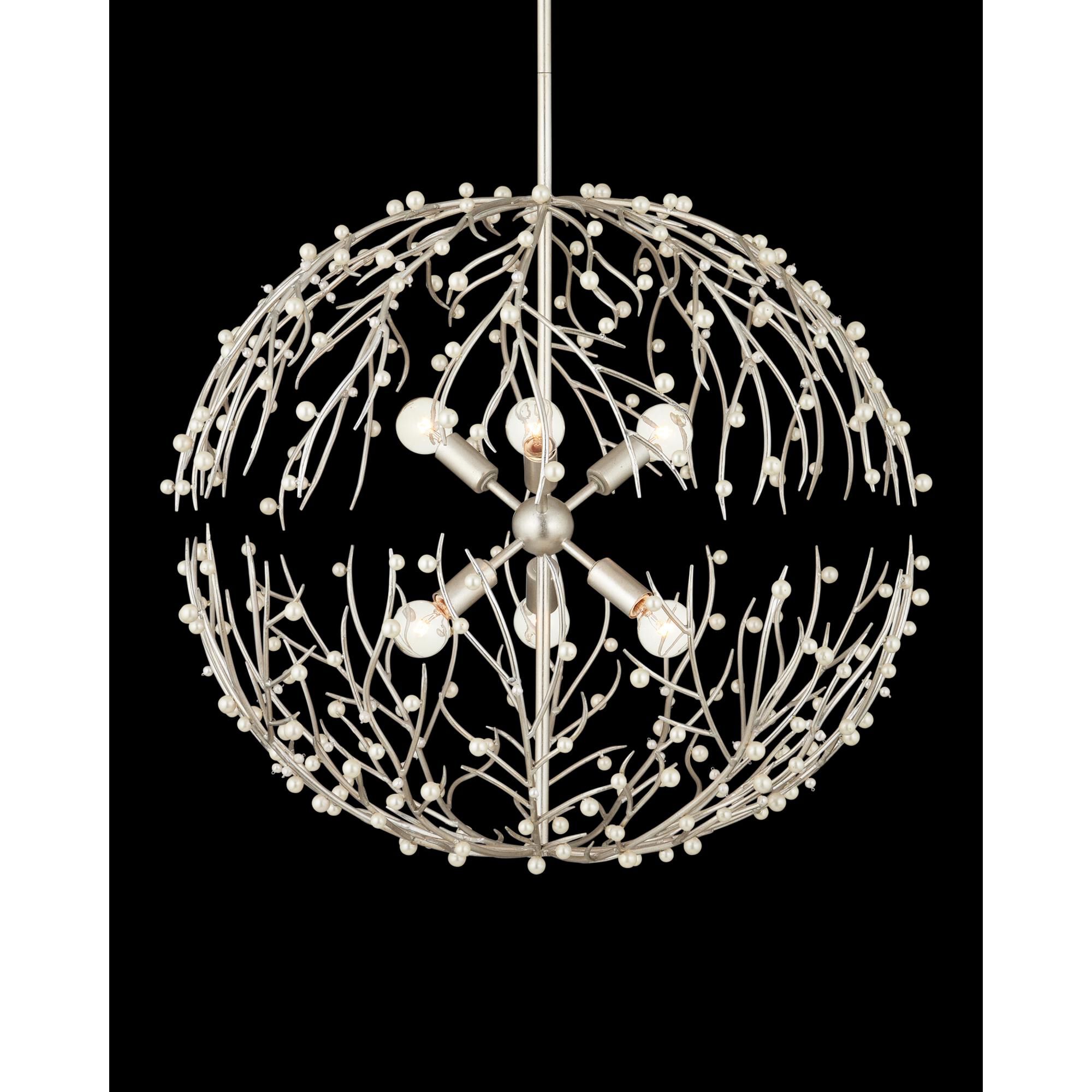 Shown in Natural and Contemporary Silver Leaf finish