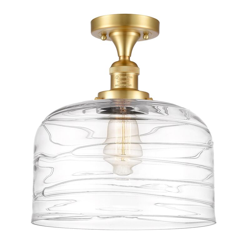 Bruno Marashlian Bell 12 Inch 1 Light Semi Flush Mount by Innovations Lighting