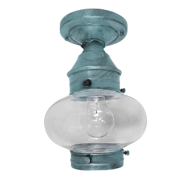 Onion 7 Inch Outdoor Flush Mount by Northeast Lantern