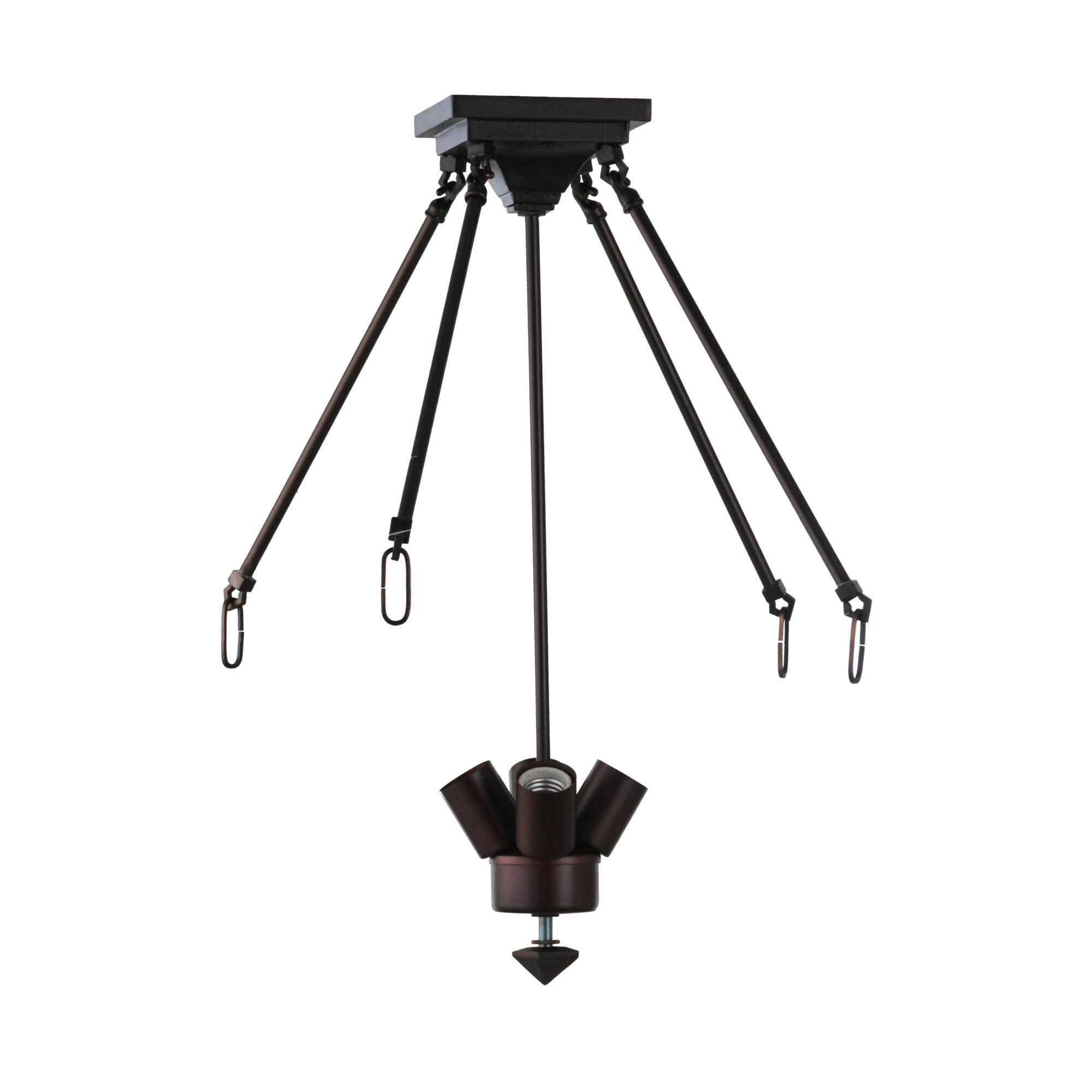 24 Inch 4 Light Semi Flush Mount by Meyda Lighting