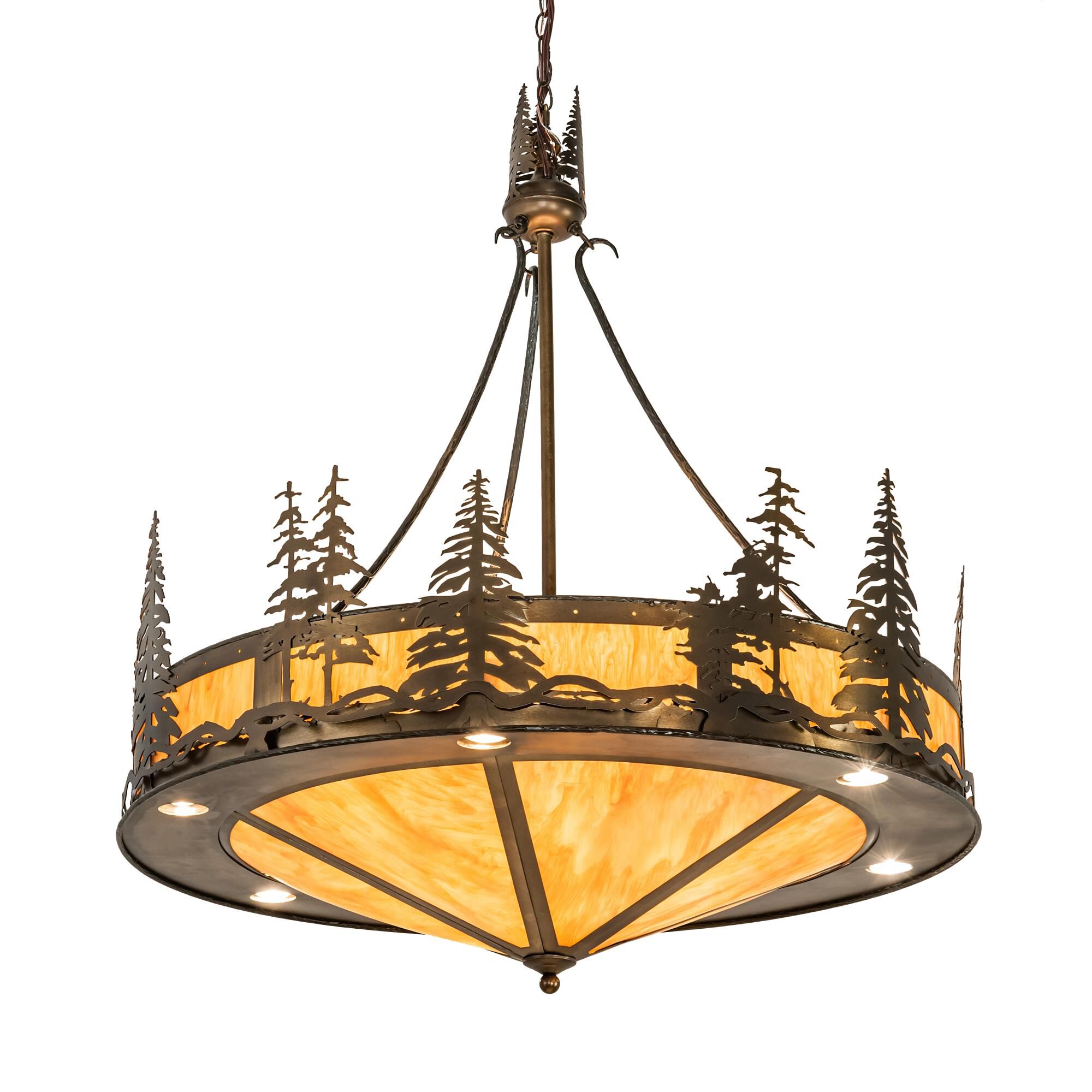 Meyda Lighting Tall Pines 40 Inch Large Pendant