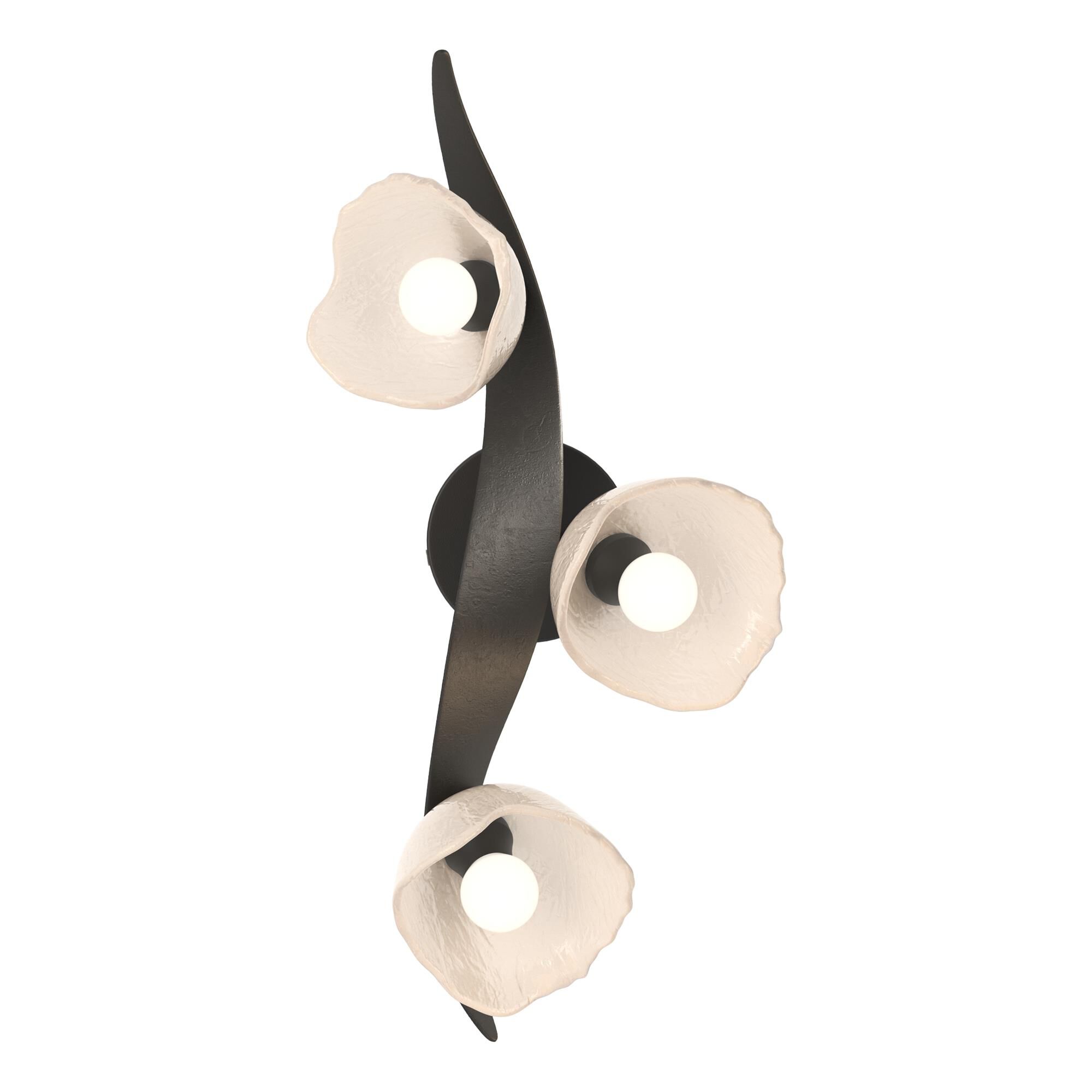Shown in Black finish and Frosted glass