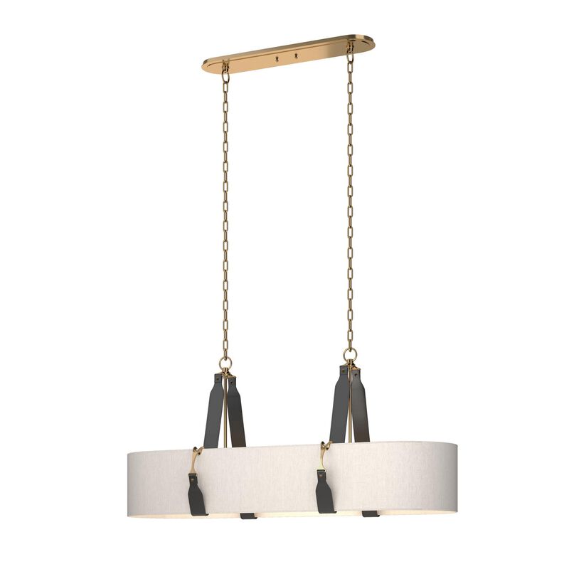 Saratoga Medium Linear Chandelier by Hubbardton Forge