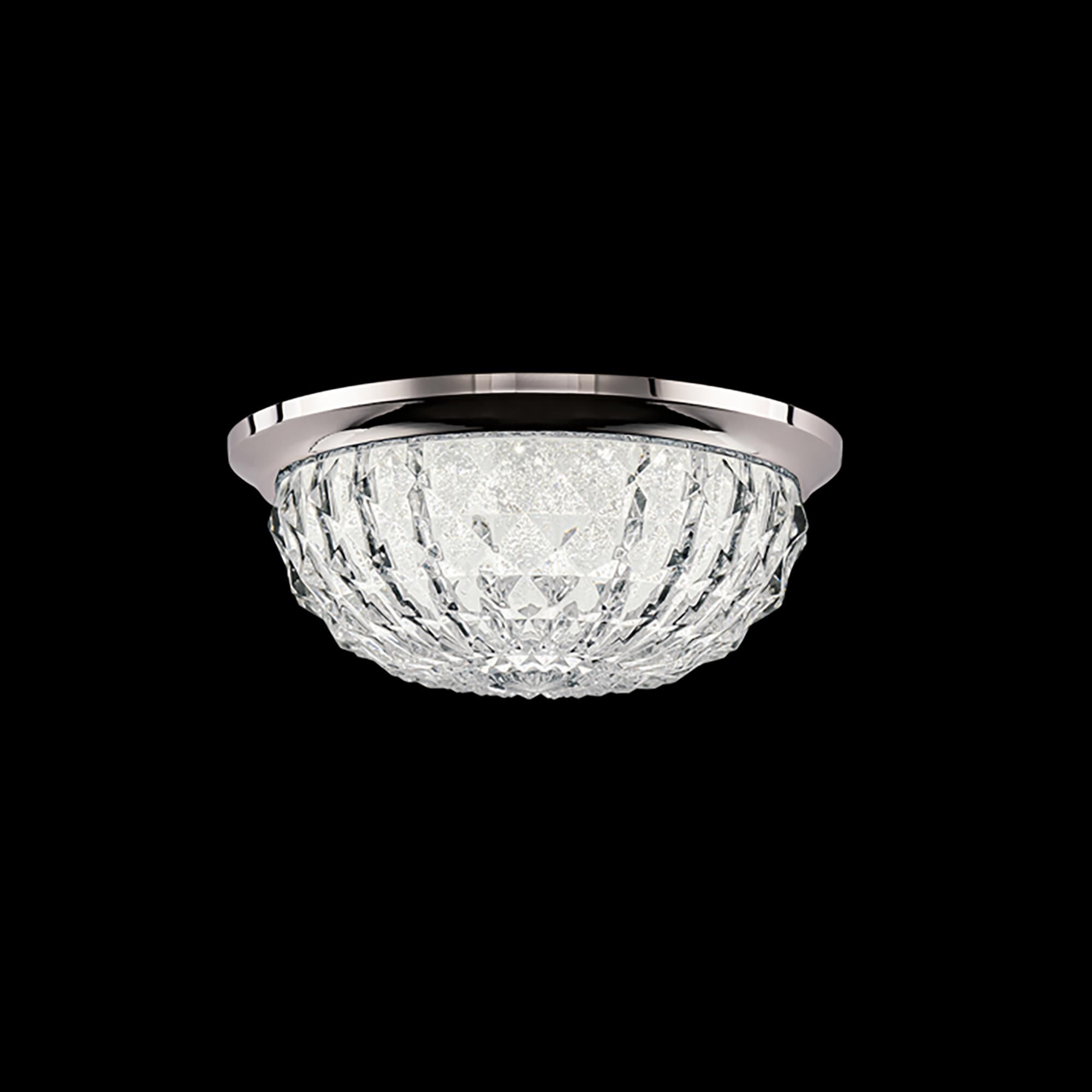 Genoa 9 Inch 1 Light LED Flush Mount by Schonbek