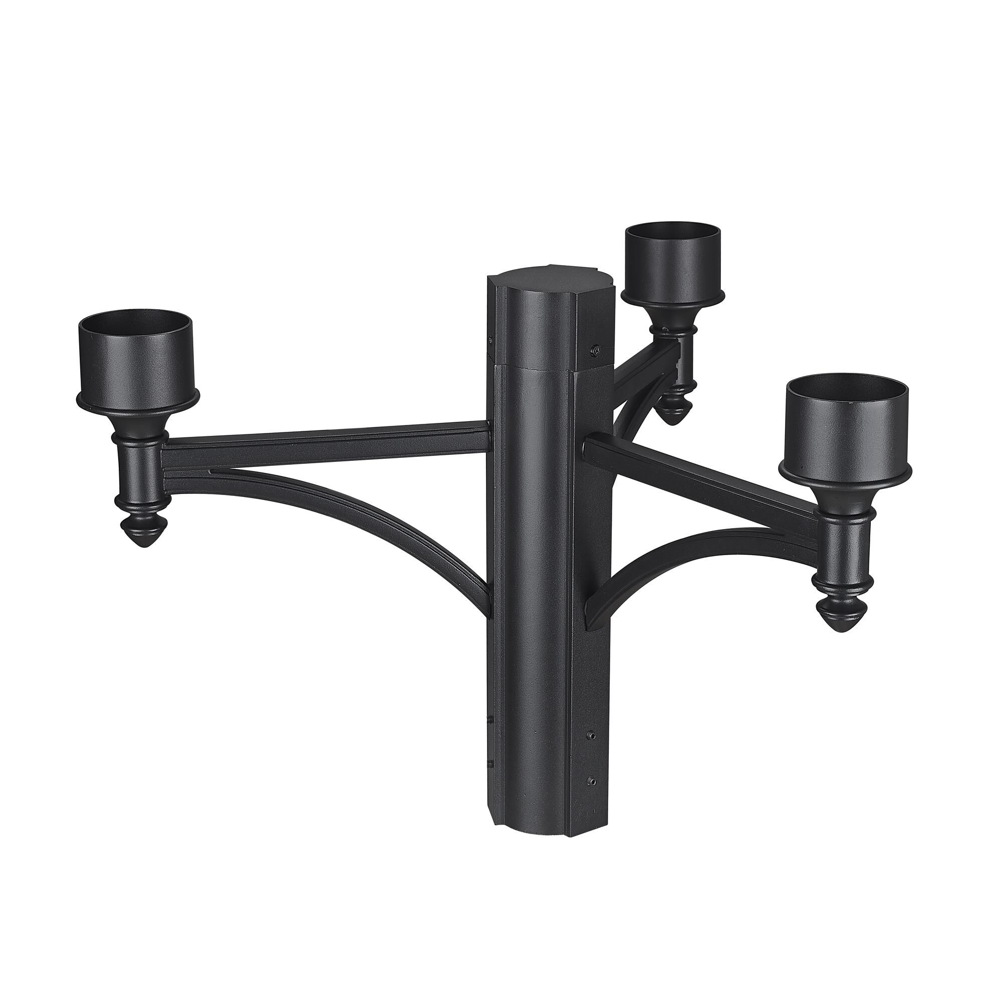 Shown in Black finish