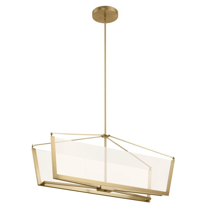 Kichler Lighting Calters 38 Inch LED Linear Suspension Light