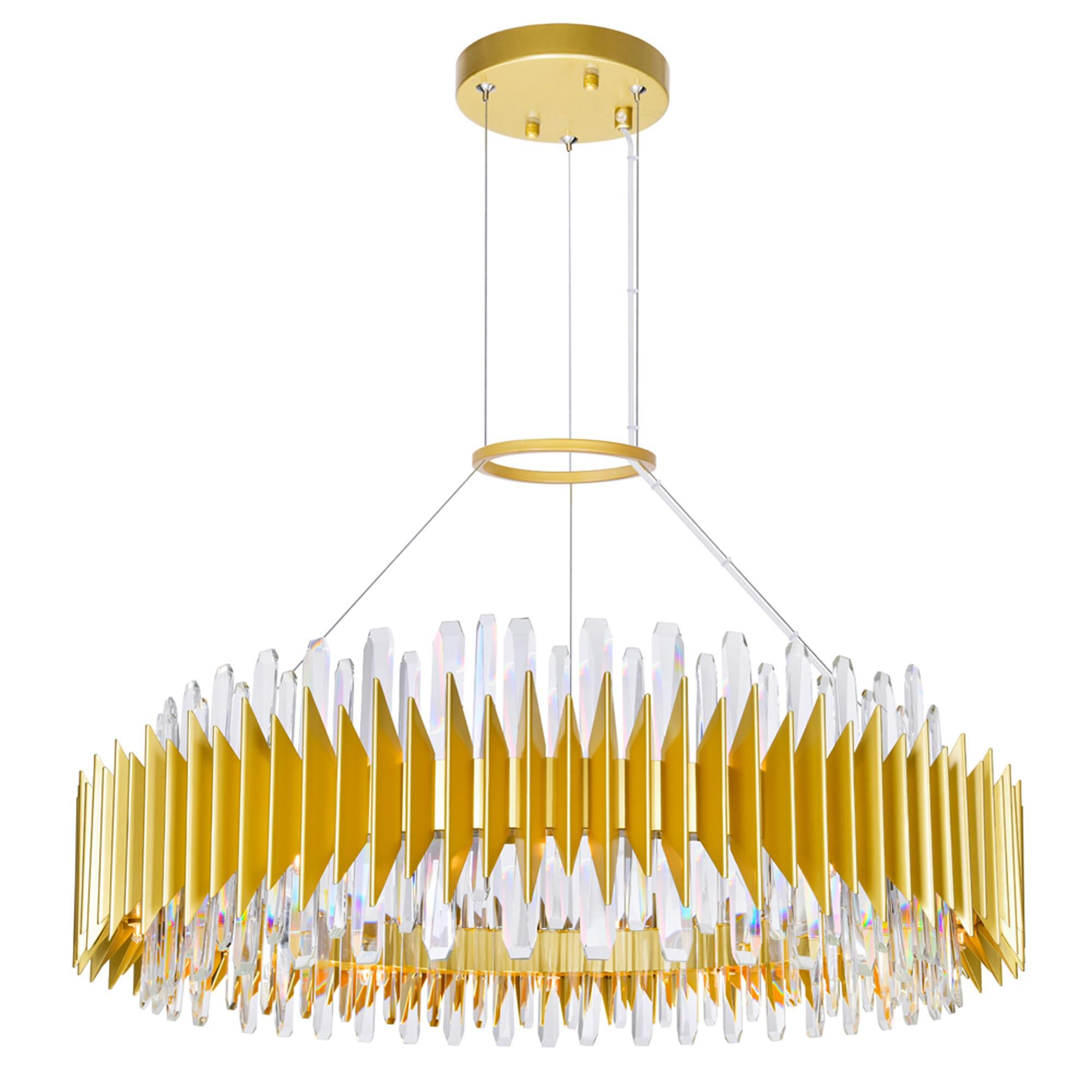 Cityscape 39 Inch 24 Light Chandelier by CWI Lighting