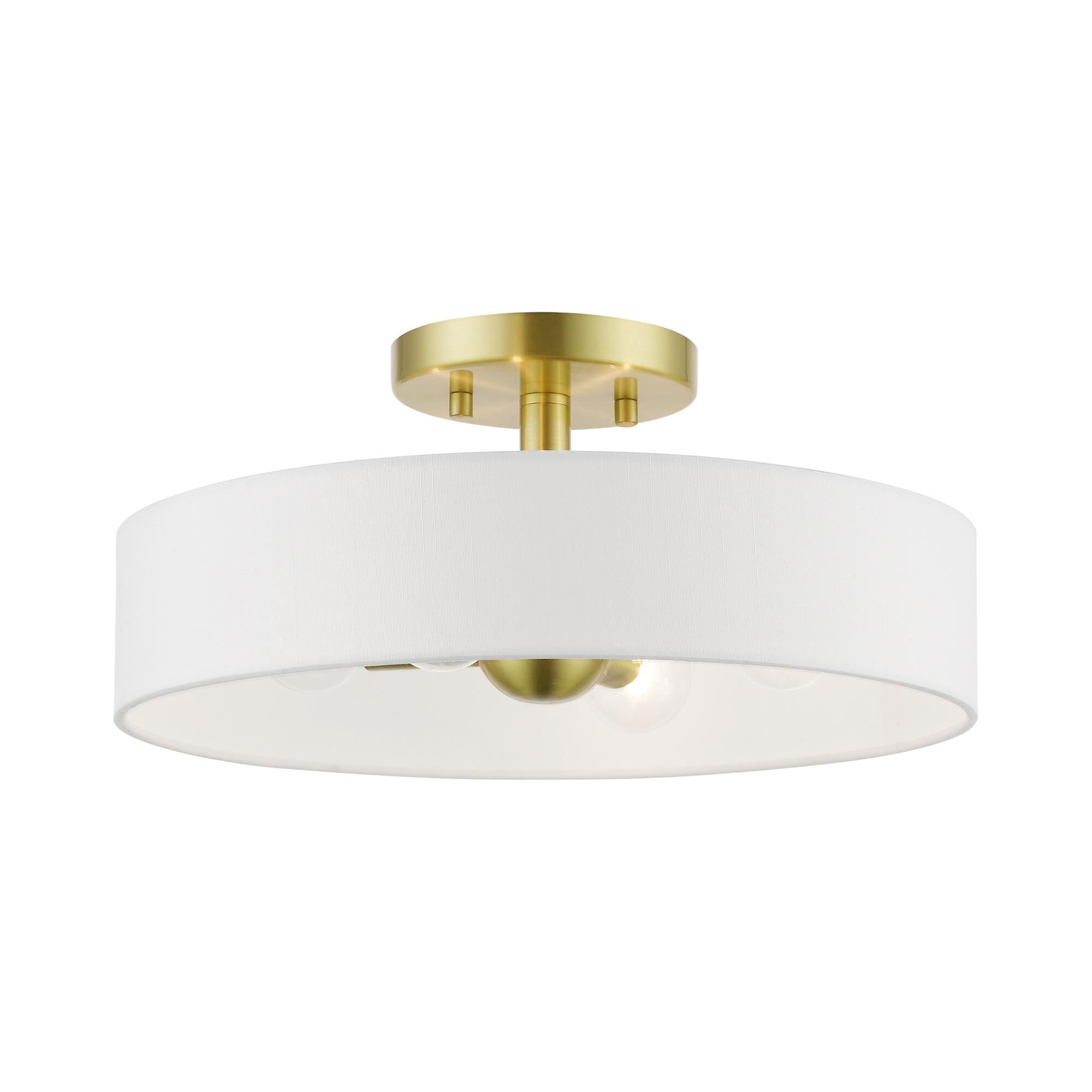 Venlo 14 Inch 4 Light Semi Flush Mount by Livex Lighting