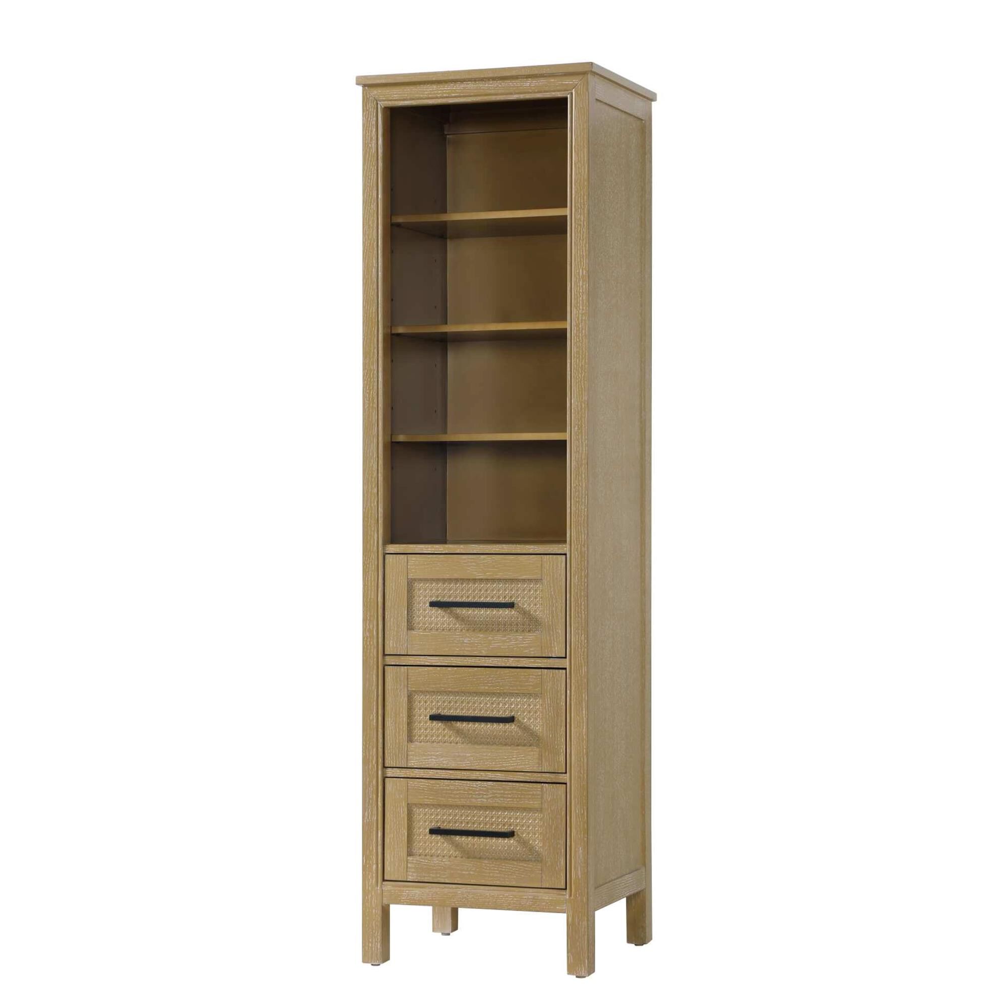 Shown in Linen Oak finish