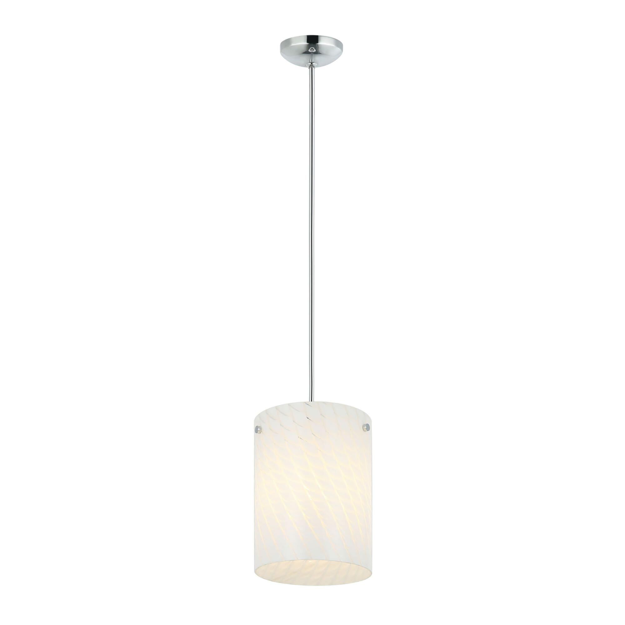 Varaluz Swirled 8 Inch Mini Pendant