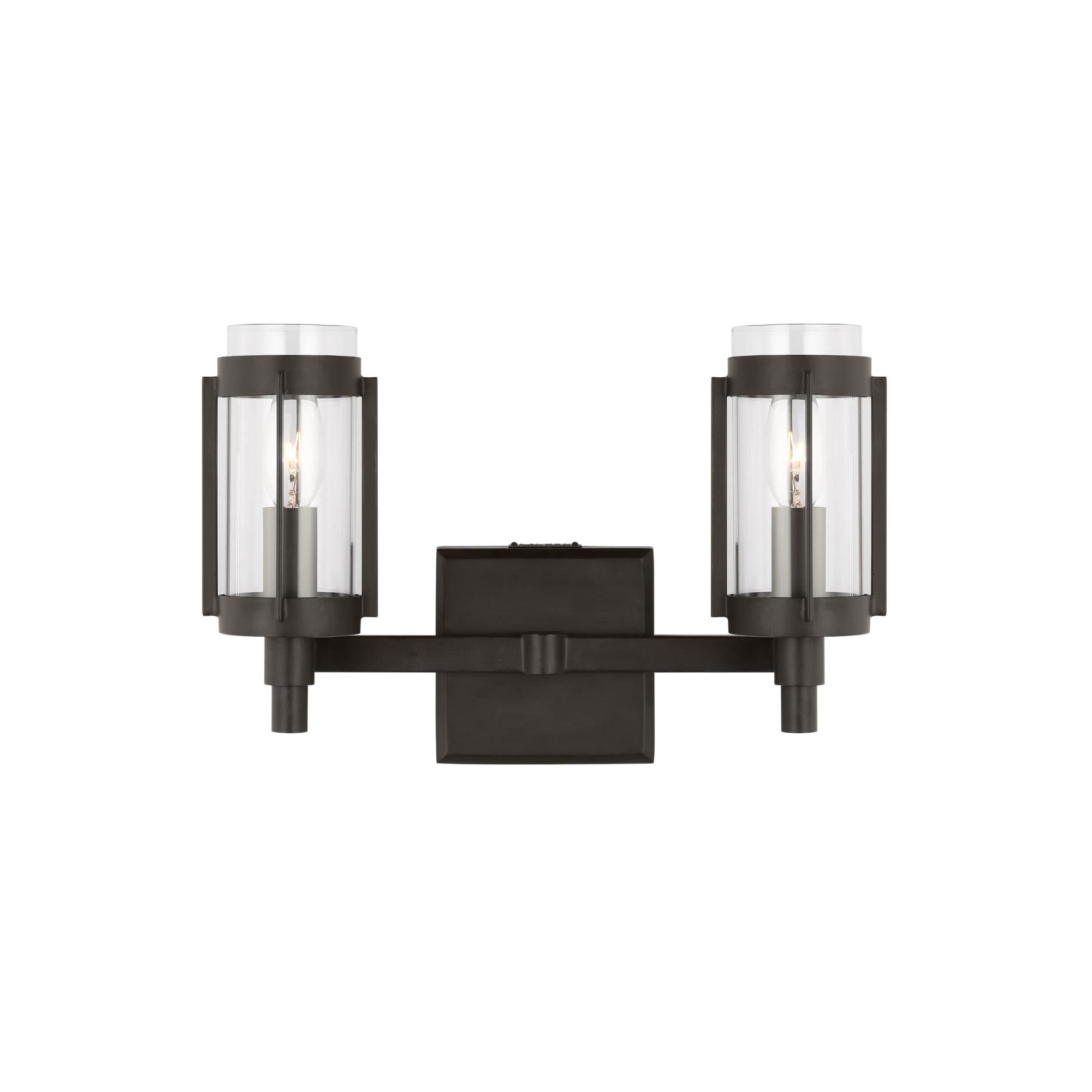 Lauren Ralph Lauren Flynn 13 Inch 2 Light Bath Vanity Light by Visual Comfort Studio Collection