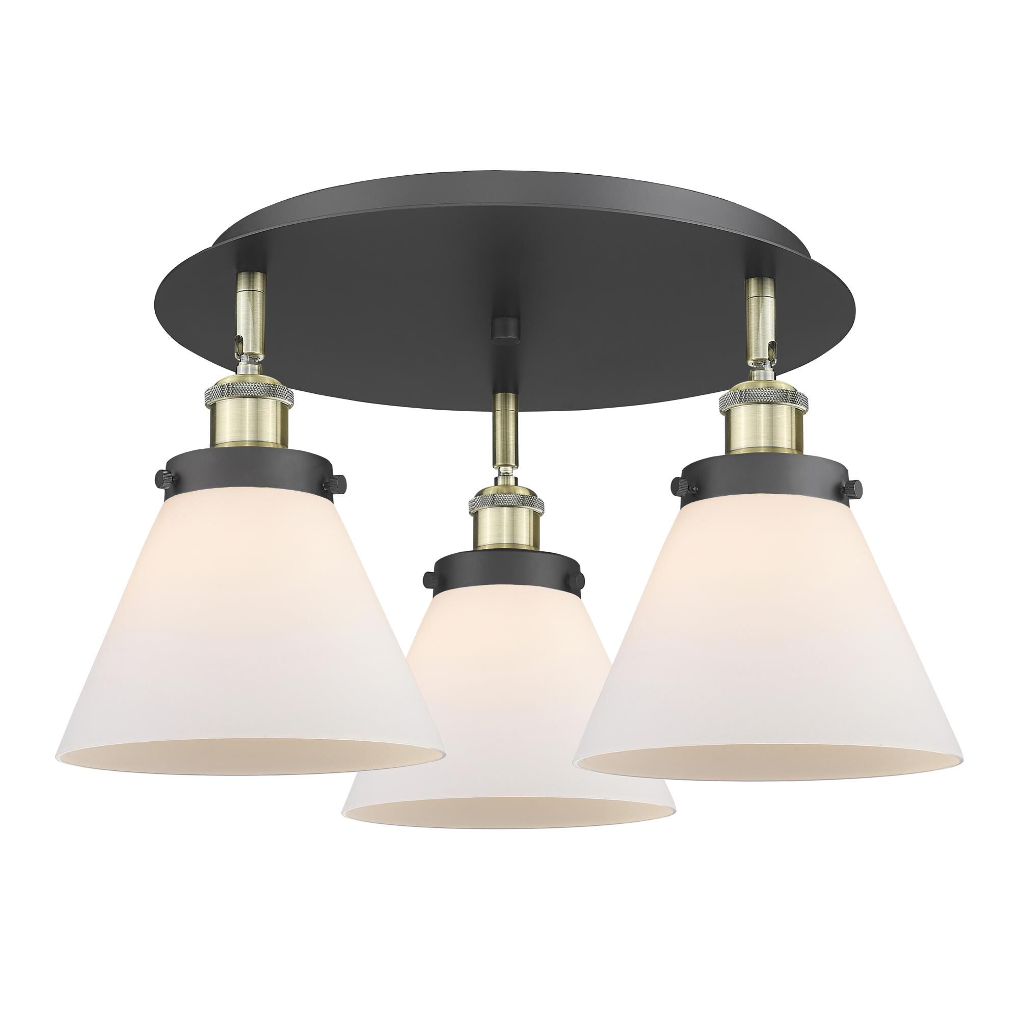 Bruno Marashlian Cone 20 Inch Flush Mount by Innovations Lighting