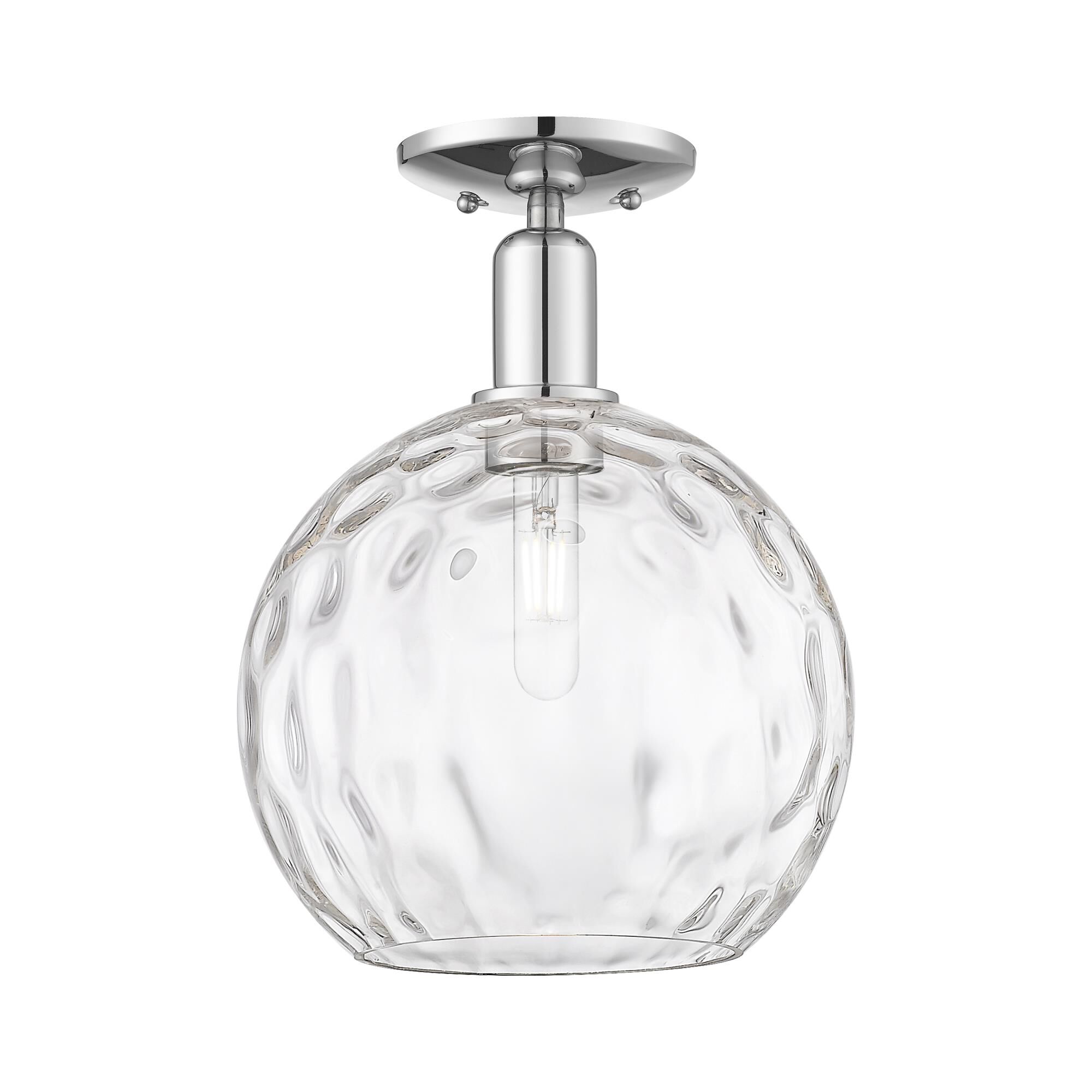 Shown in Polished Chrome finish and Clear Water glass