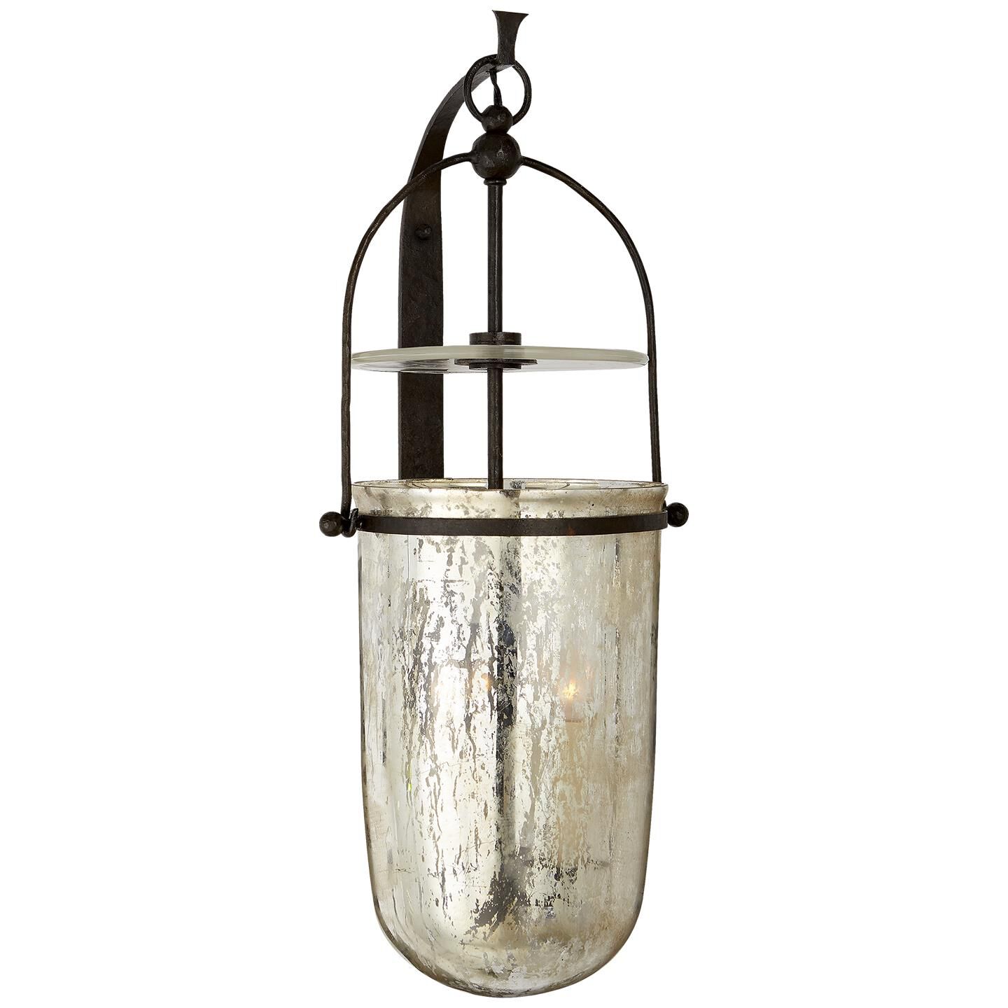 Shown in Aged Iron finish and Mercury glass