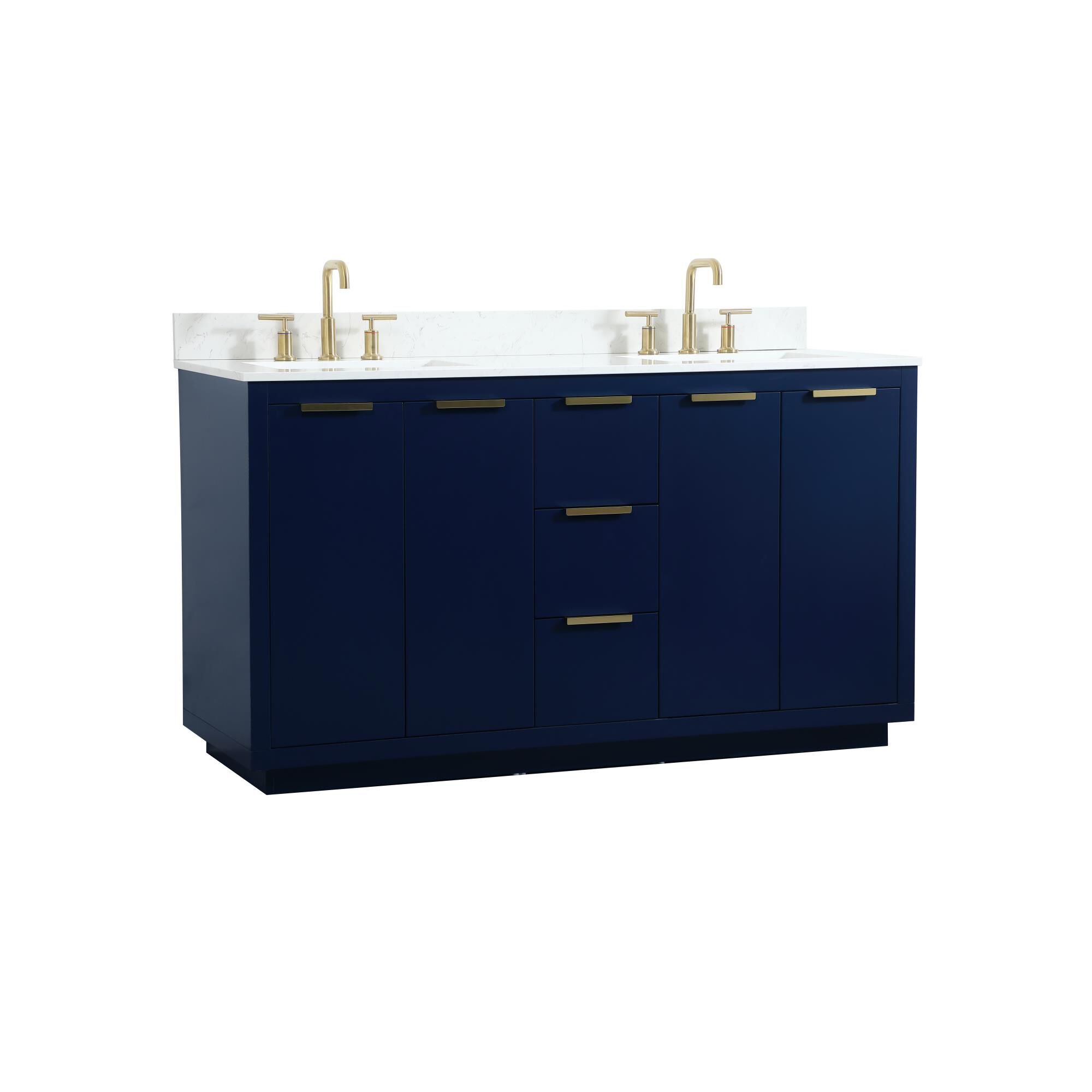 Shown in Blue finish