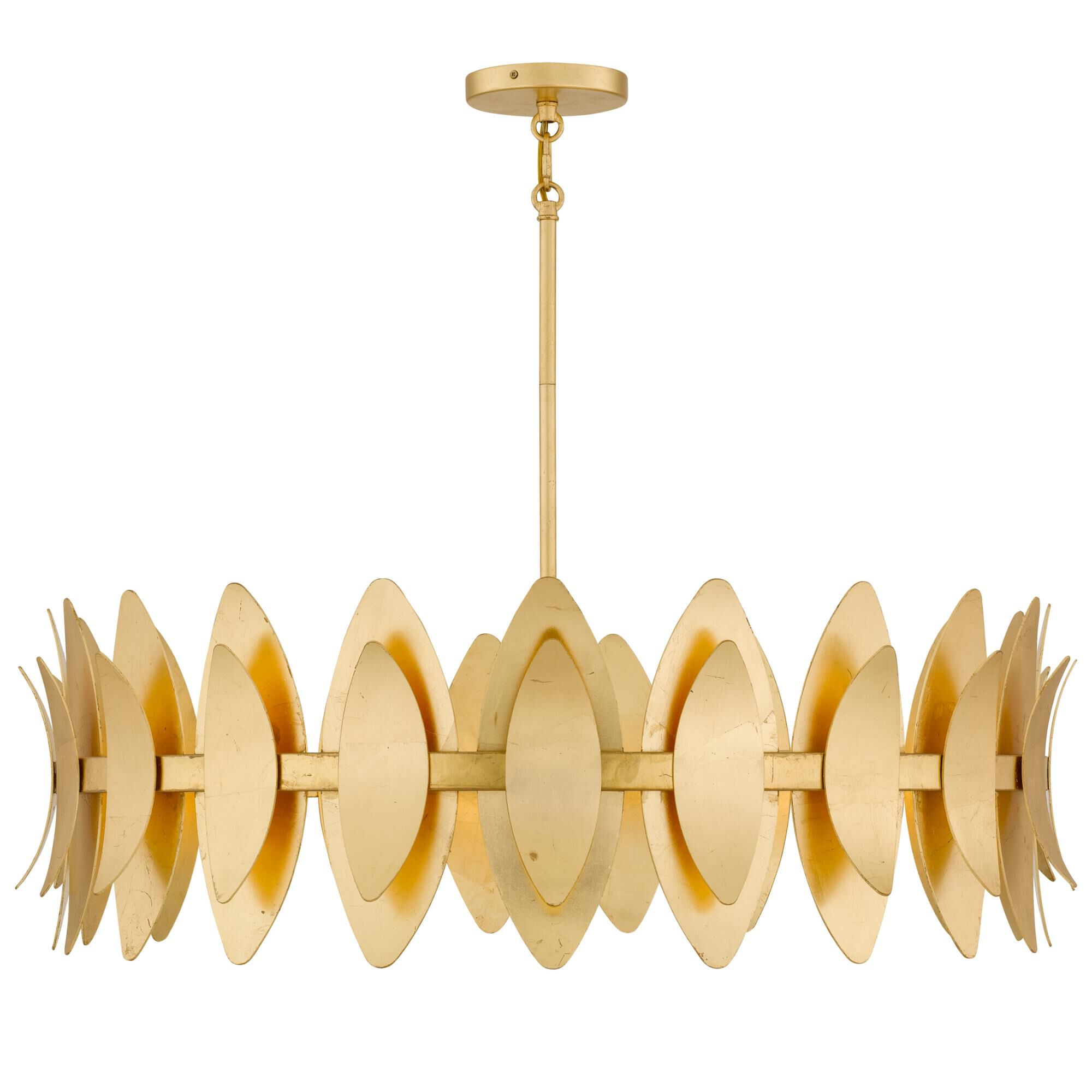 Hayley 37 Inch Chandelier by Quoizel