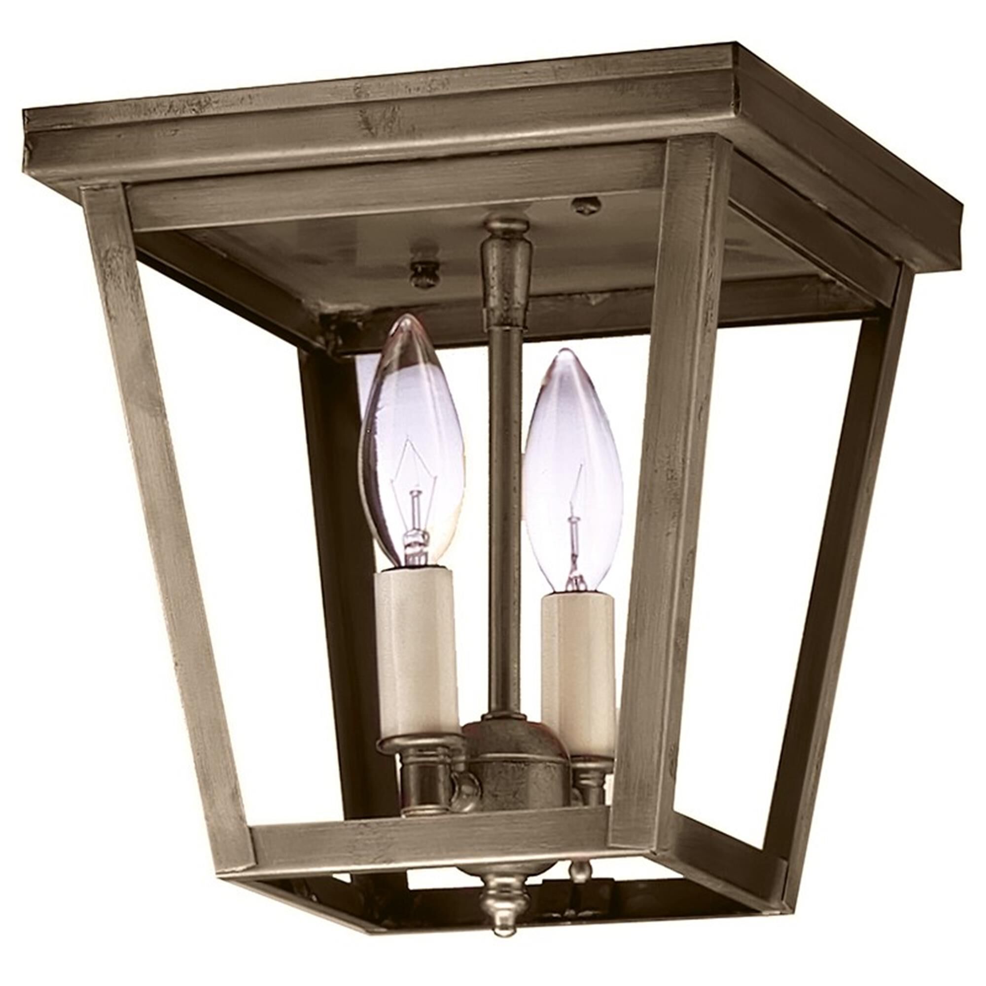 Williams 8 Inch 2 Light Outdoor Flush Mount,