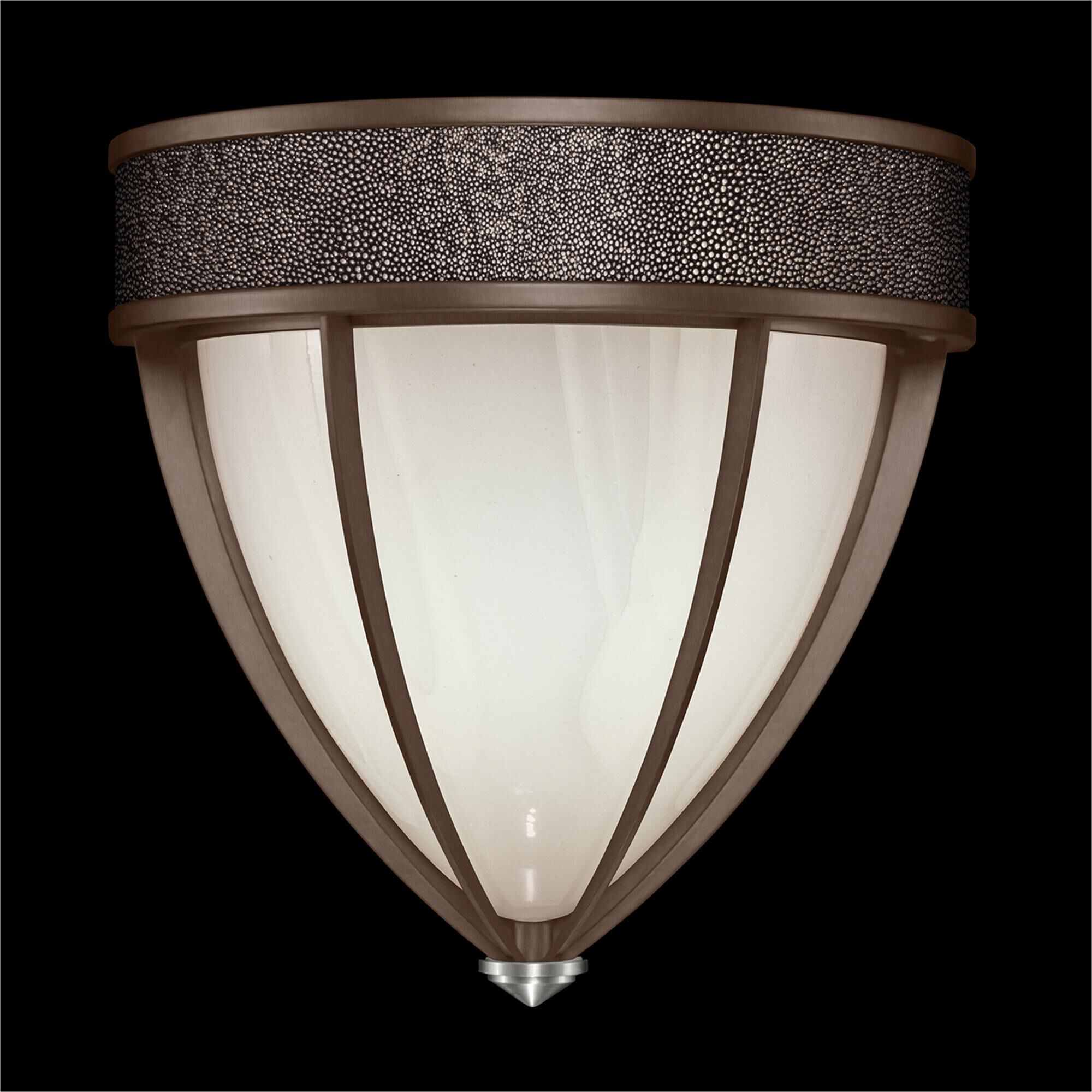 Shown in Bronze and Nickel  finish and Pebble accent
