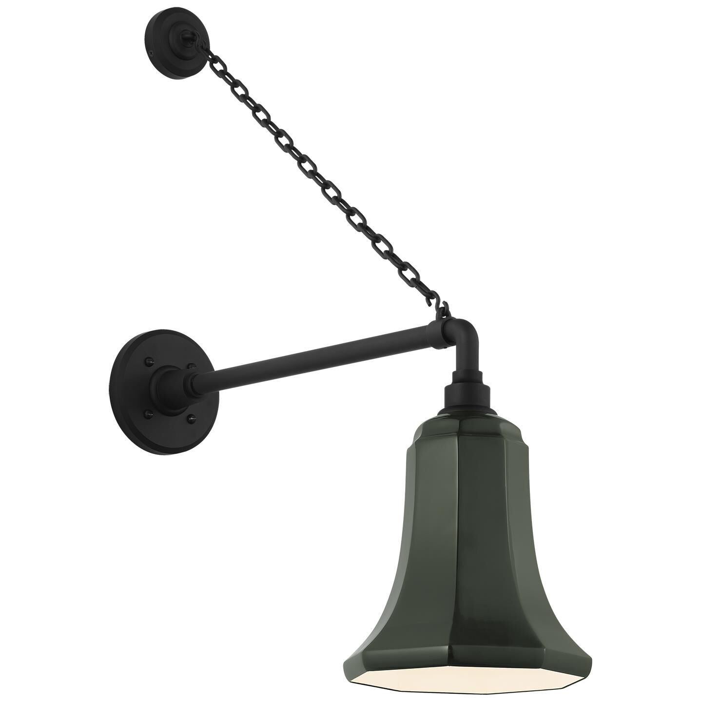 Thomas O'Brien Academy Barn Light 27 Inch Outdoor Wall Light by Visual Comfort Signature Collection