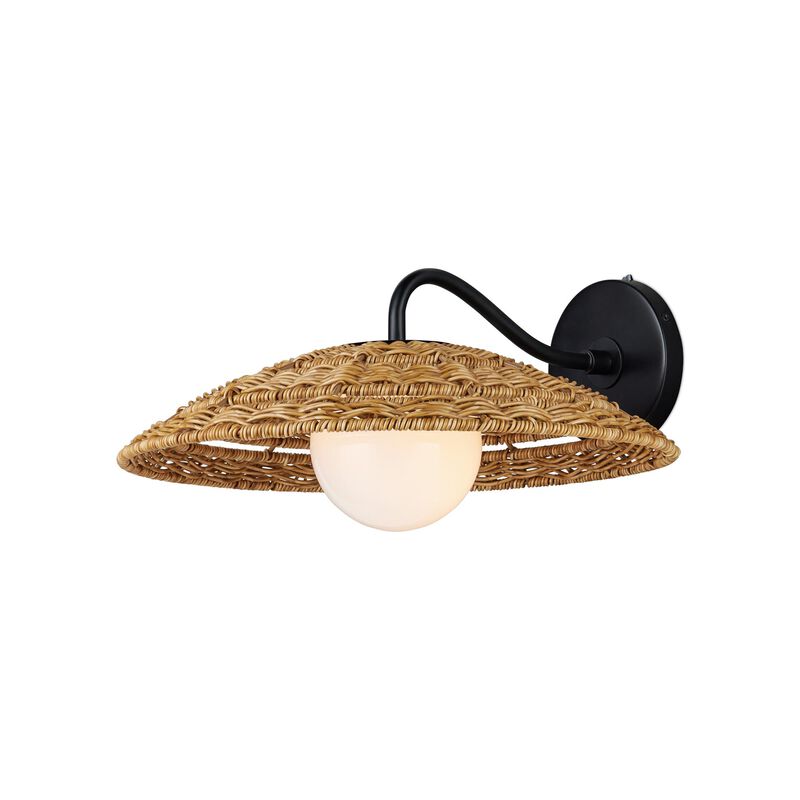 Barbary 8 Inch Outdoor Wall Light by Currey & Company