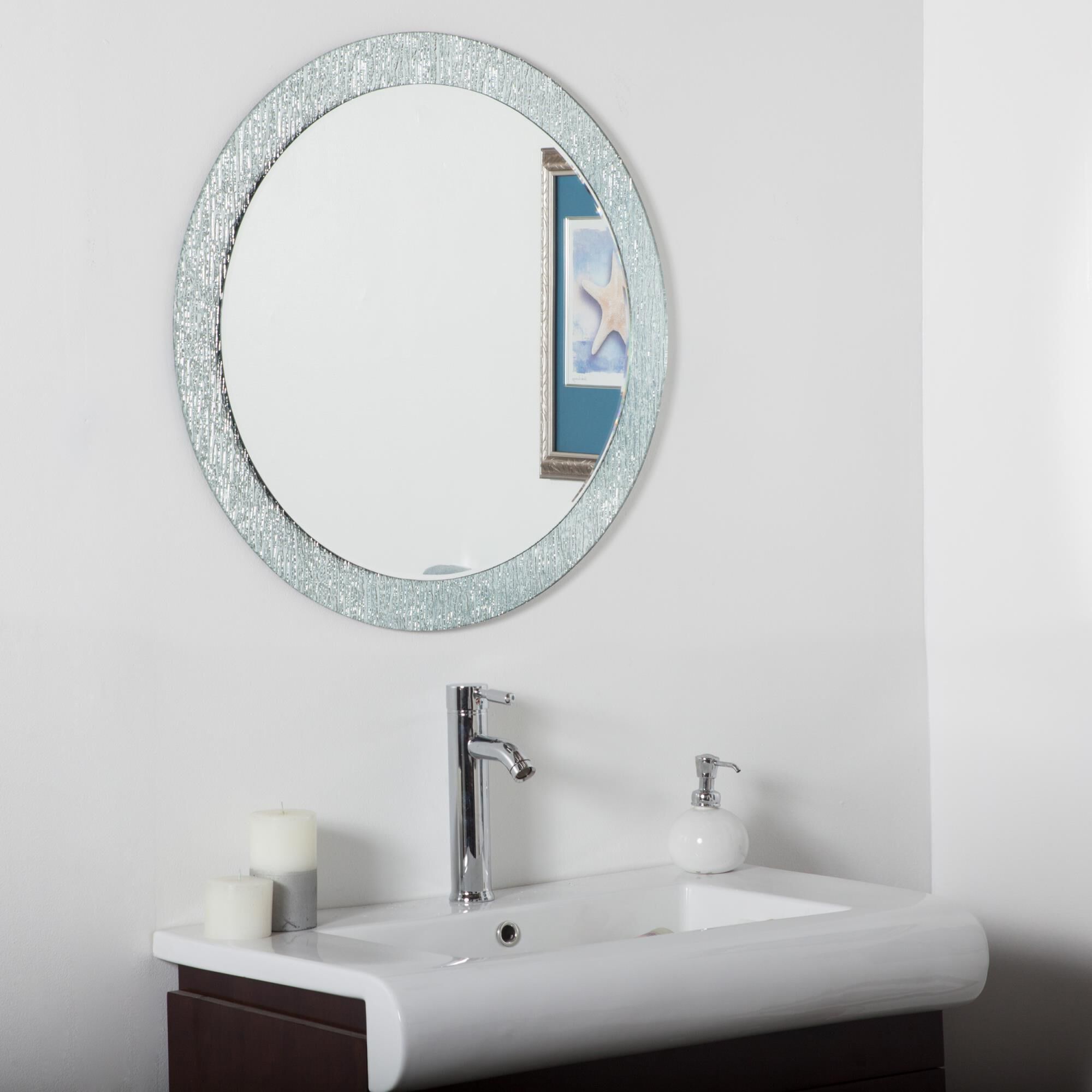 Molten Bathroom Mirrors by Decor Wonderland