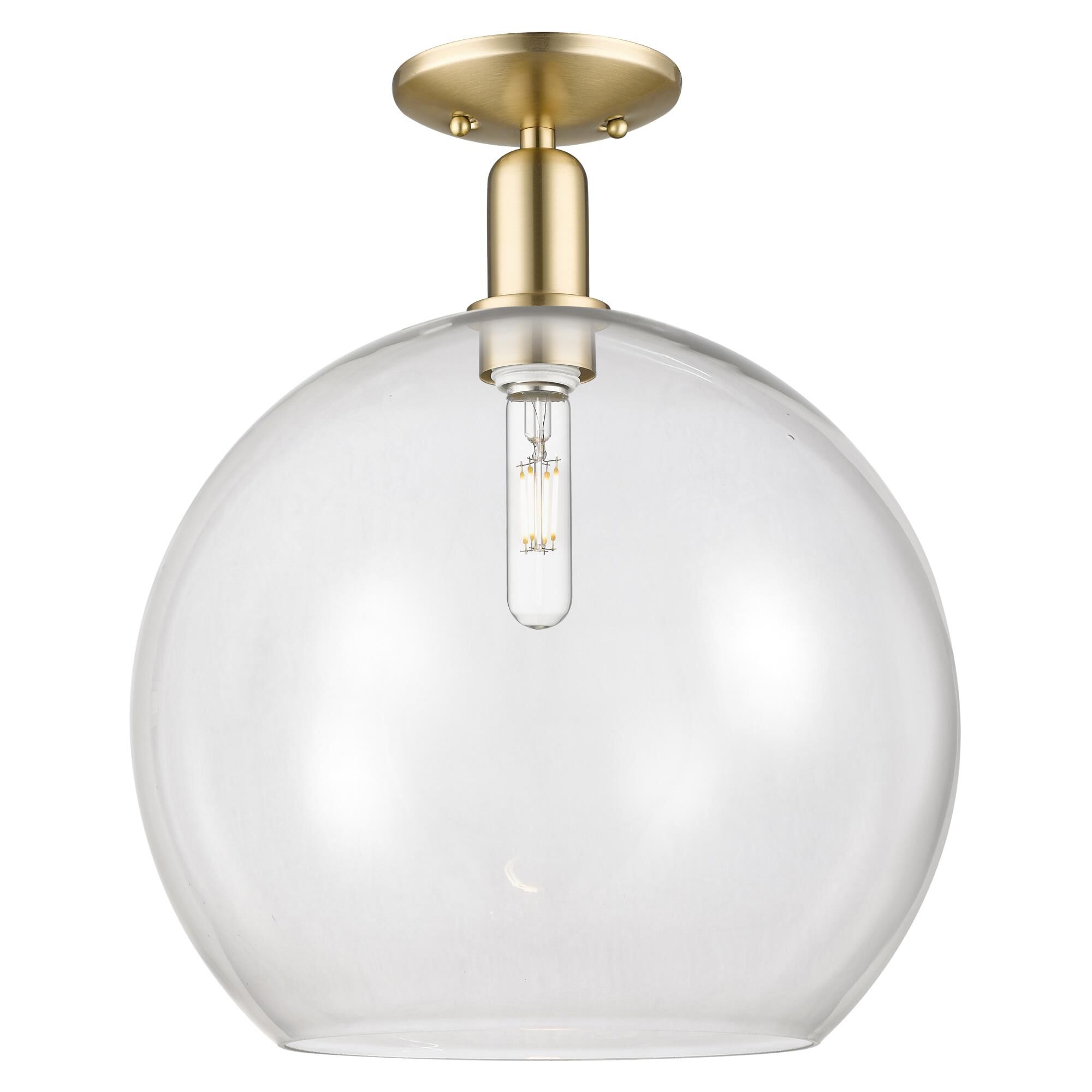 Bruno Marashlian Athens 14 Inch Semi Flush Mount by Innovations Lighting