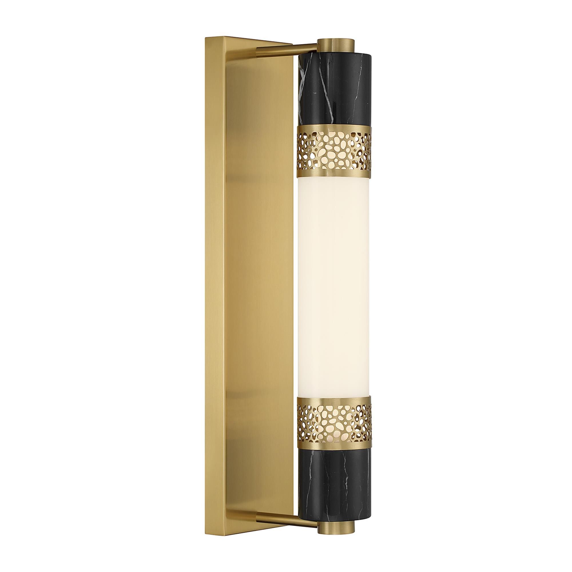 Shown in Warm Brass finish