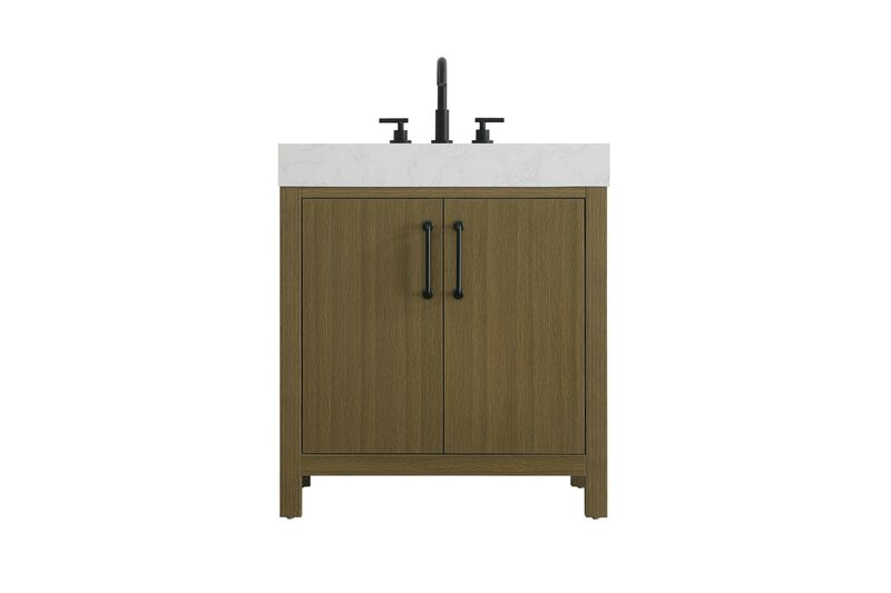 Nathan 30 Inch Bath Vanity by Elegant Dcor