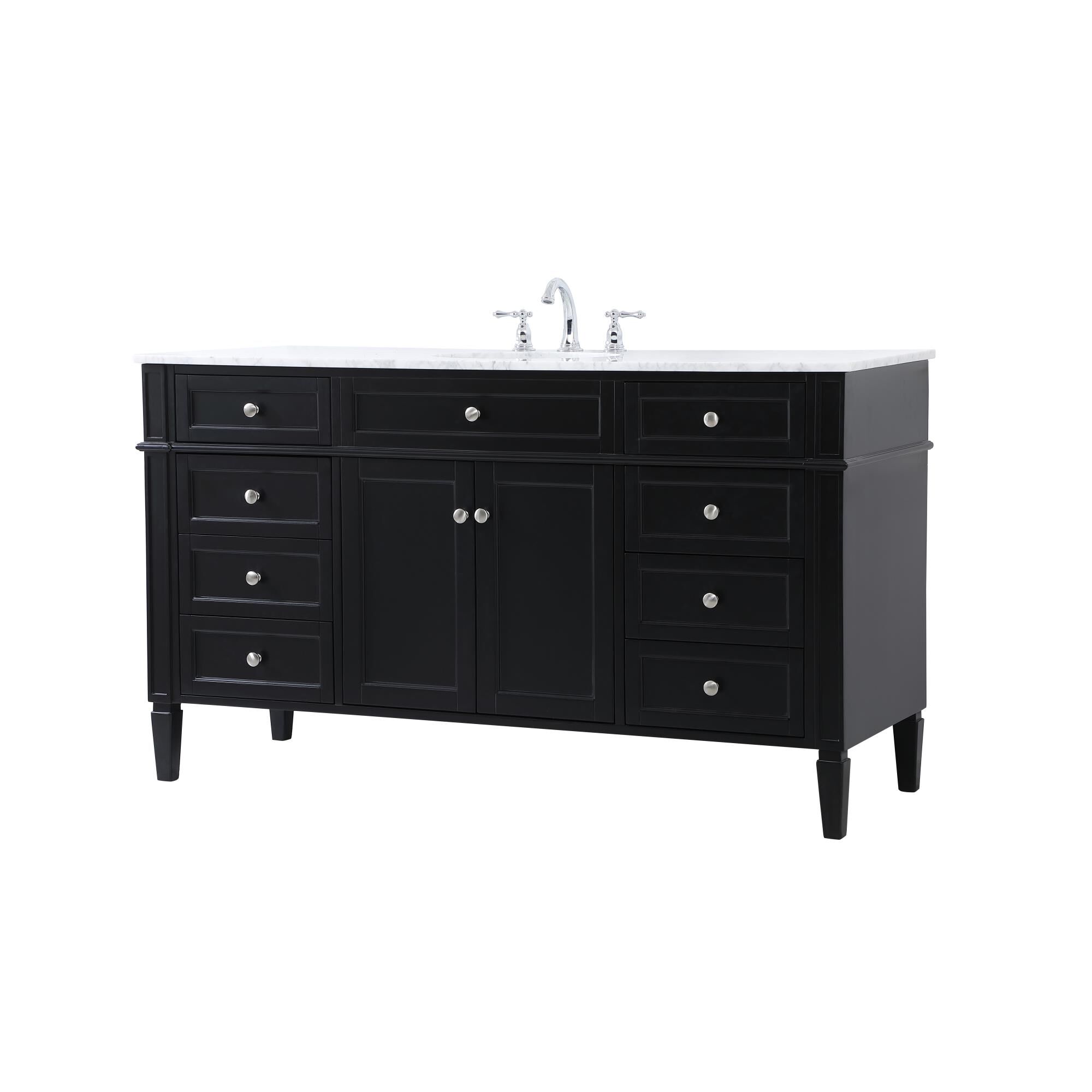 Shown in Black finish