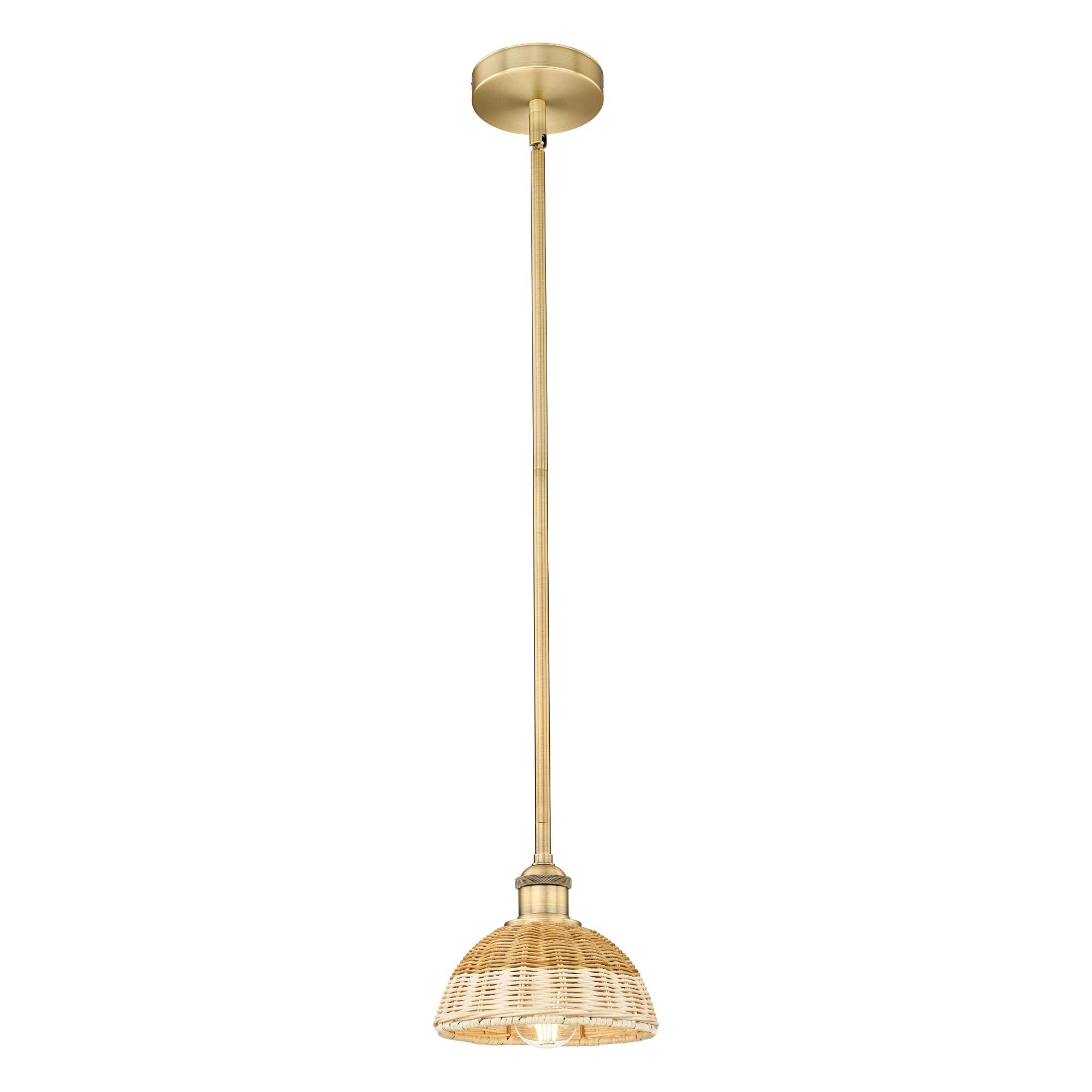 Bruno Marashlian Bristol Natural II 8 Inch Mini Pendant by Innovations Lighting