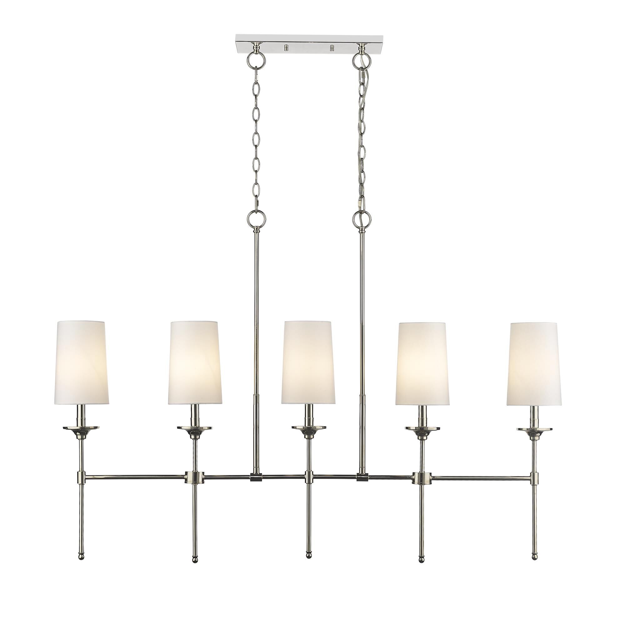 Emily 51 Inch 5 Light Linear Suspension Light by Z-Lite