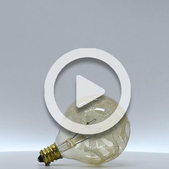 40 Watt 2300K G16.5 Incandescent Light Bulb by Bulbrite