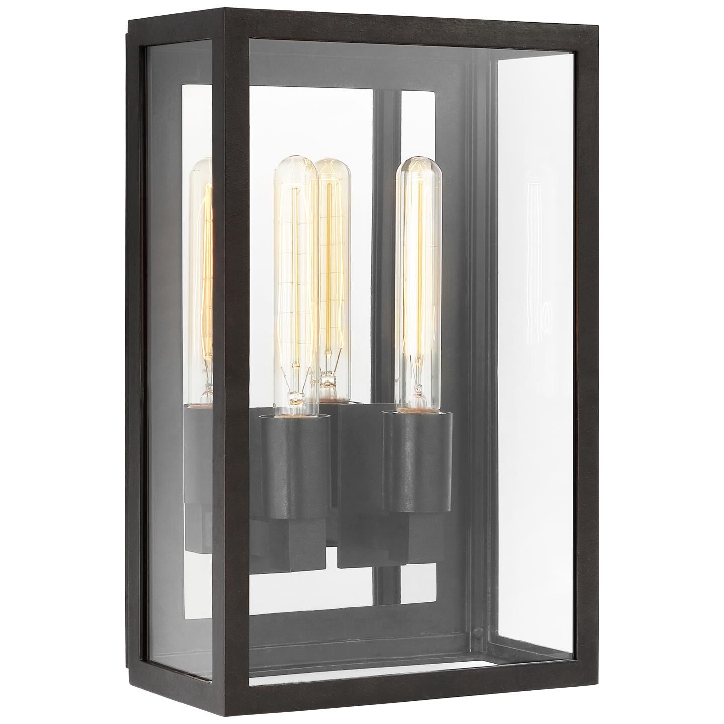 Chapman & Myers Fresno 16 Inch Tall 2 Light LED Outdoor Wall Light by Visual Comfort Signature Collection