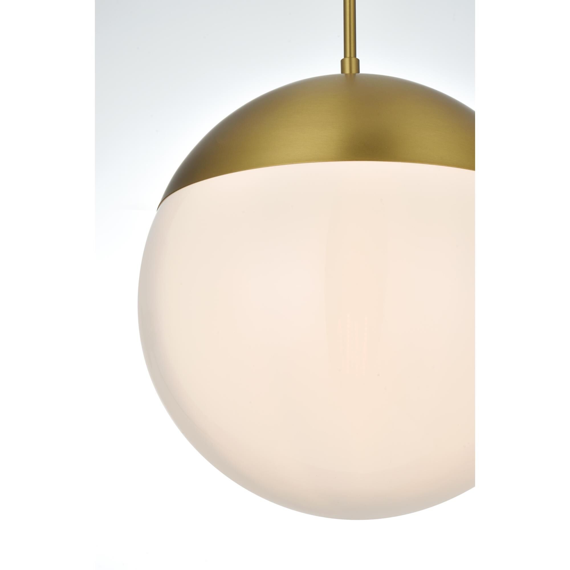 Eclipse 12 Inch Mini Pendant by Elegant Lighting