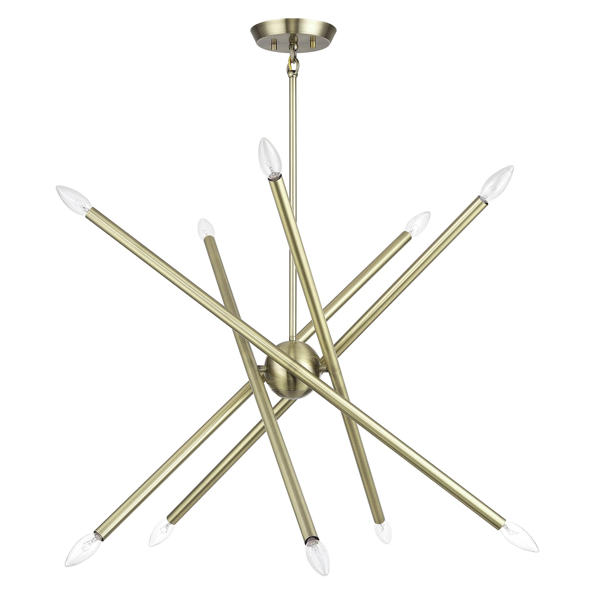 Soho 28 Inch Chandelier by Livex Lighting