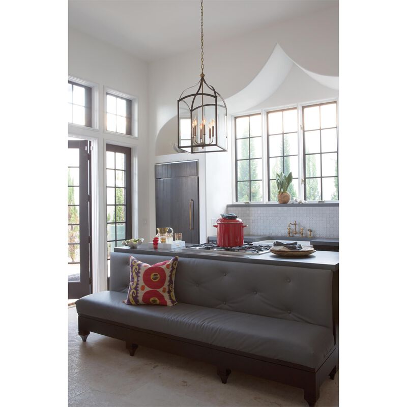 Clarendon 34 Inch Lantern Pendant by Hinkley
