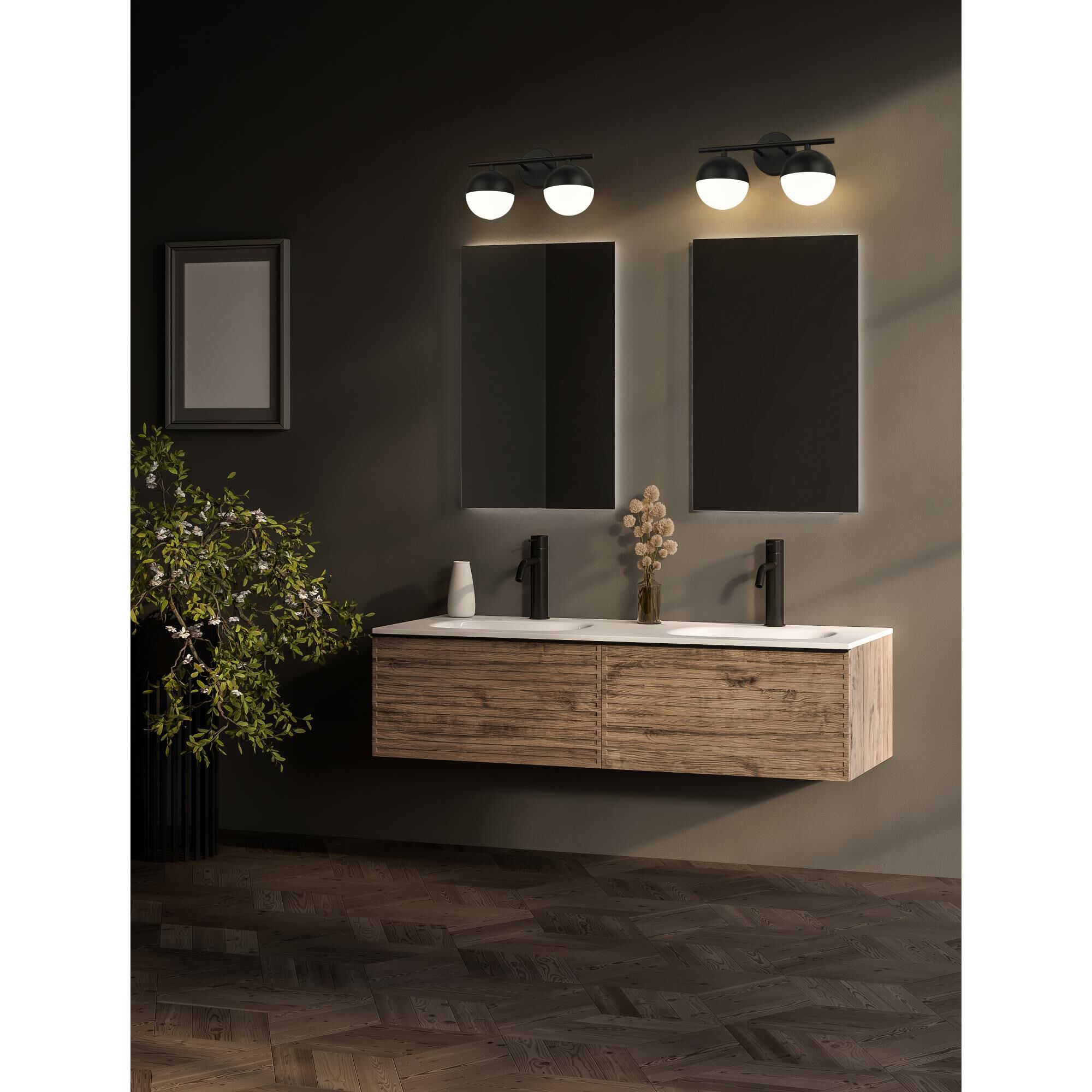 Realm Sphere 16 Inch Bath Vanity Light by Z Lite