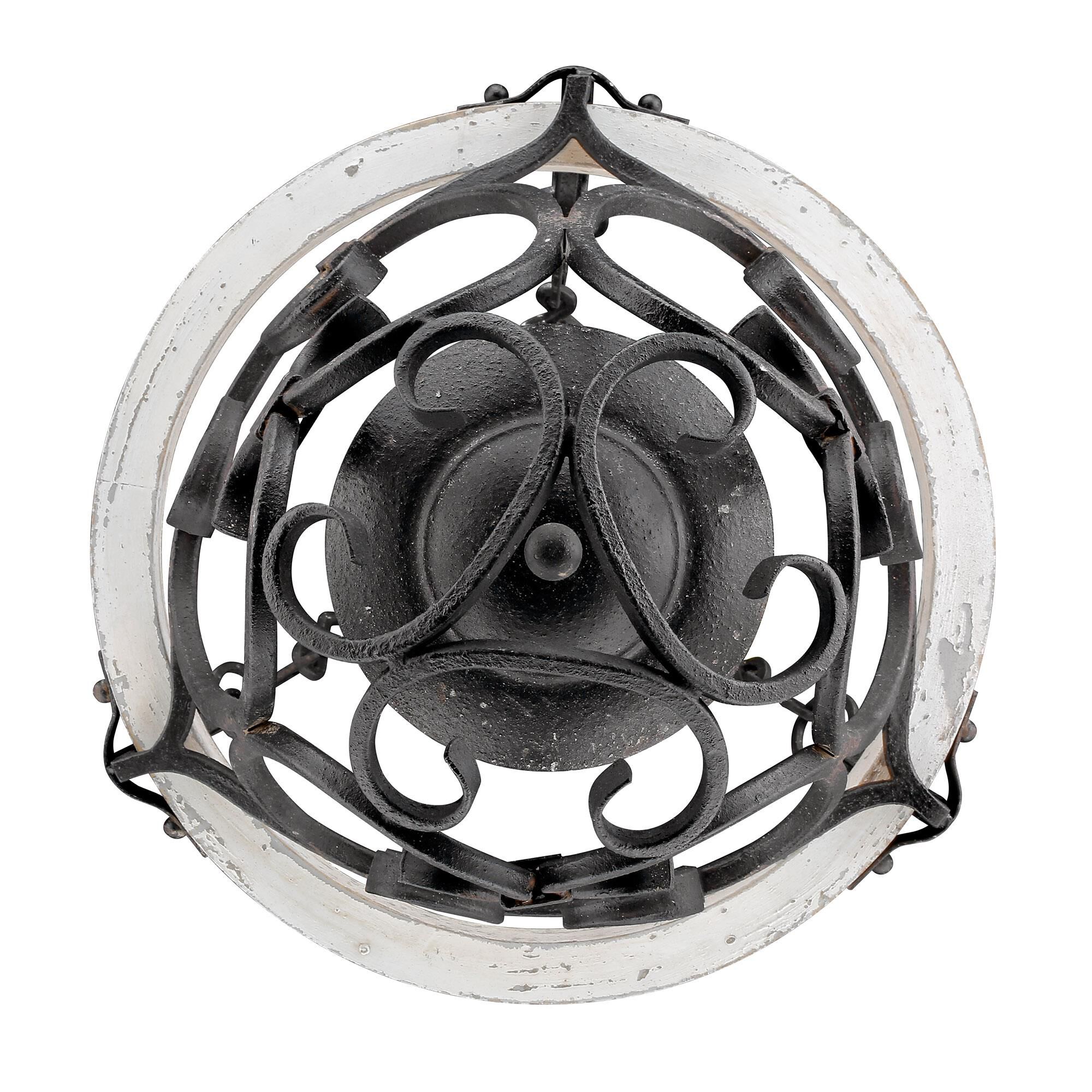 Madera 16 Inch Cage Pendant by Golden Lighting