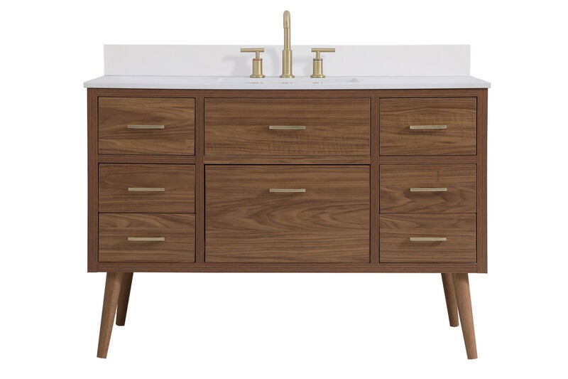 Boise 48 Inch Bath Vanity Cabinet by Elegant Decor