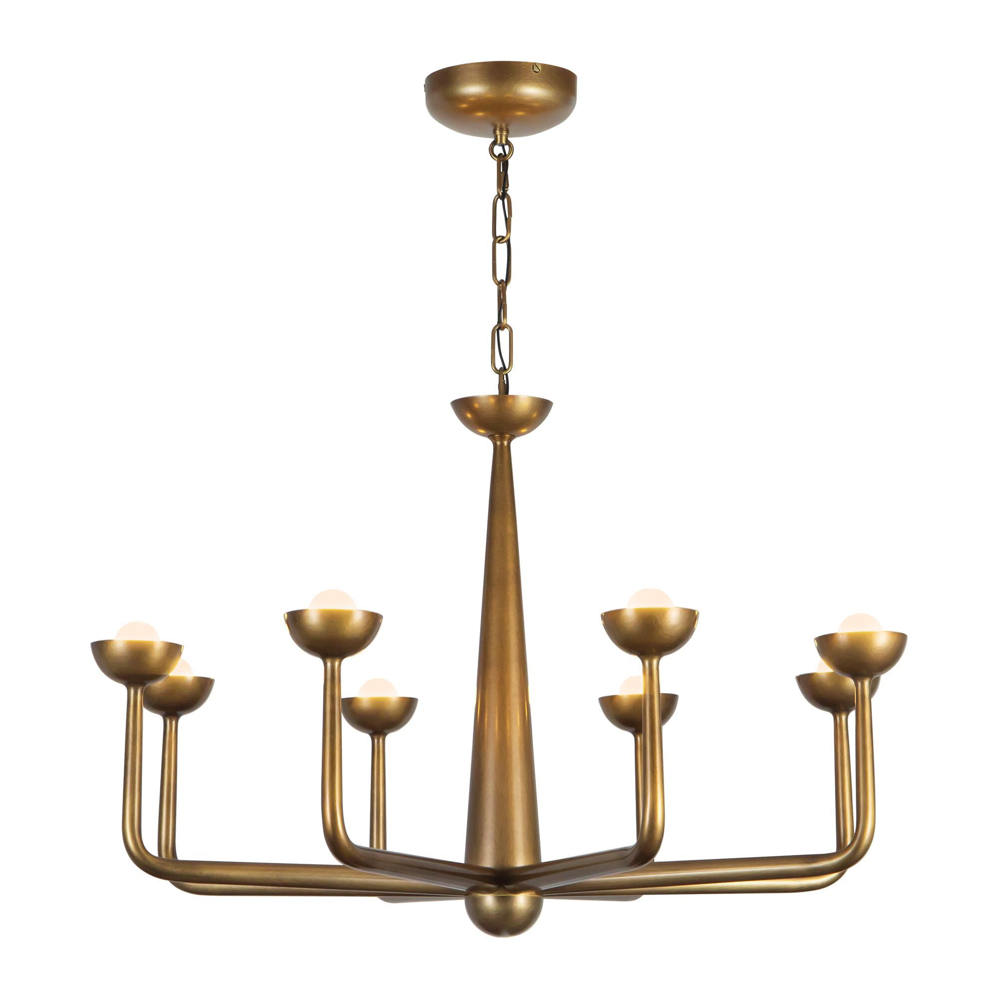 Elisa Carlucci Spade 30 Inch Chandelier by Alora Lighting