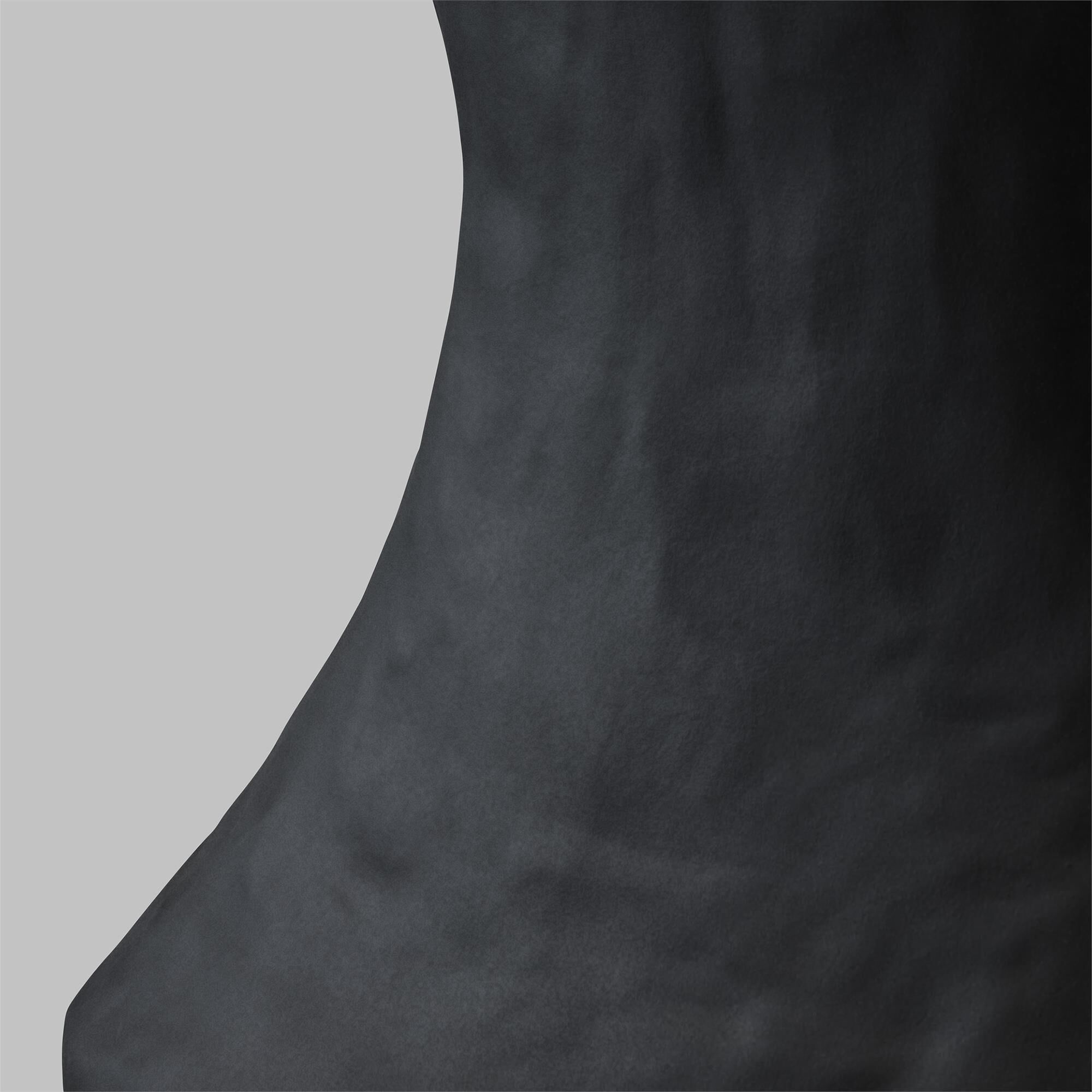 Shown in Rough Black Ceramic finish and White Linen Fabric shade