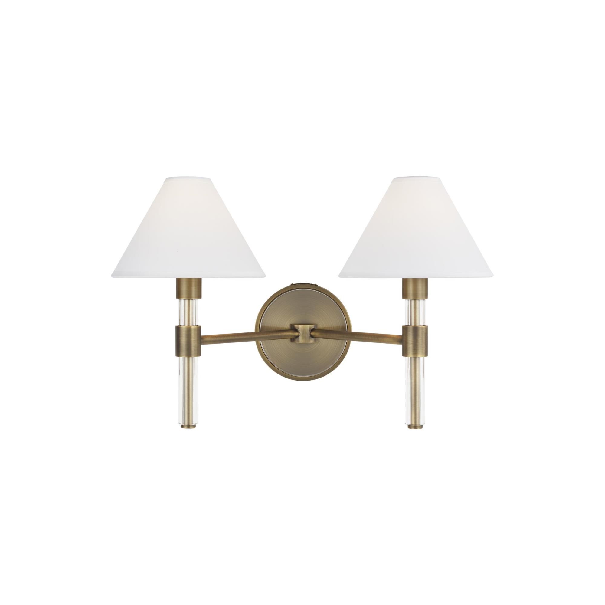Lauren Ralph Lauren Robert 18 Inch 2 Light Bath Vanity Light by Visual Comfort Studio Collection