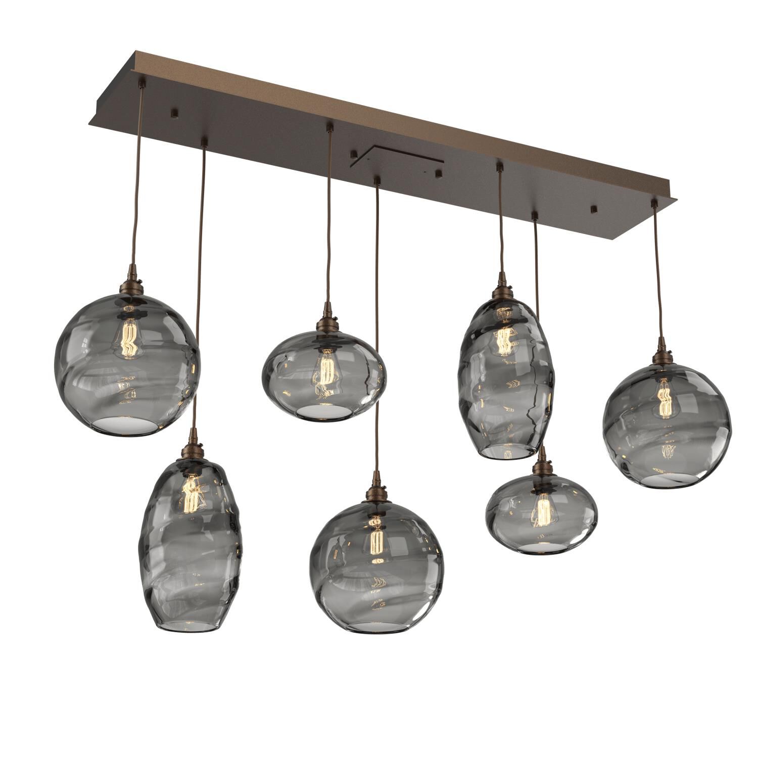 Misto 48 Inch 7 Light Linear Suspension Light by Hammerton Studio