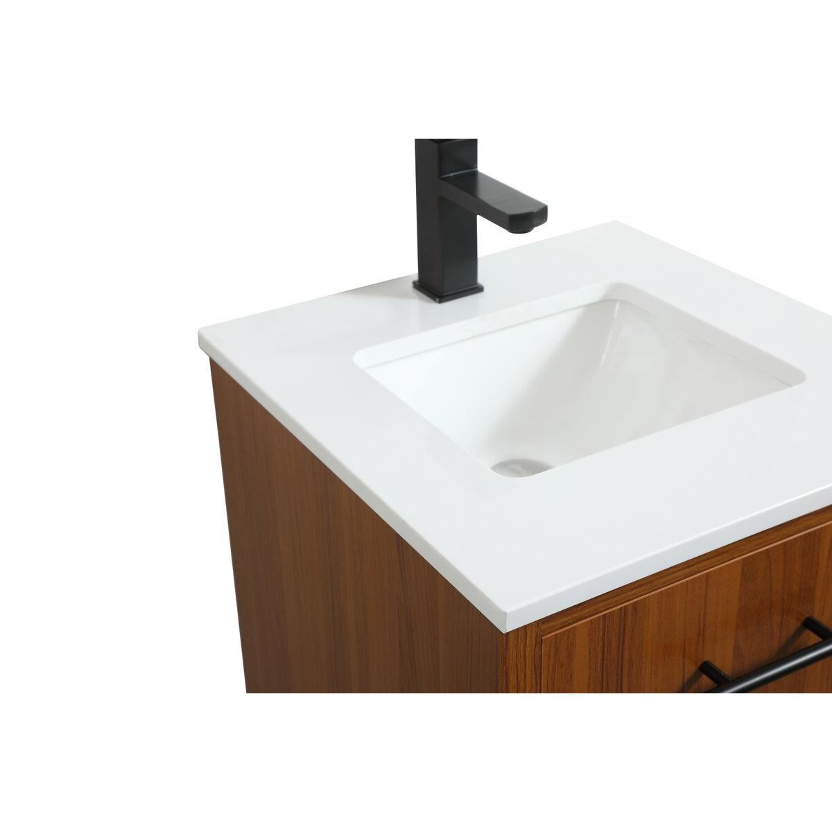 Shown in Teak finish