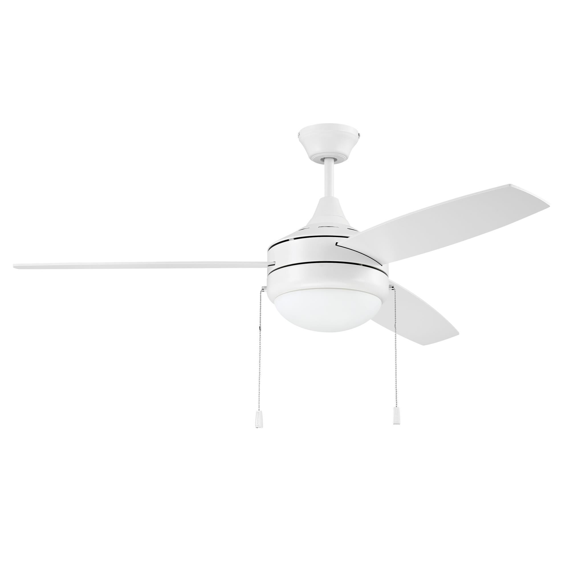 Phaze 52 Inch Ceiling Fan with Light Kit by Craftmade