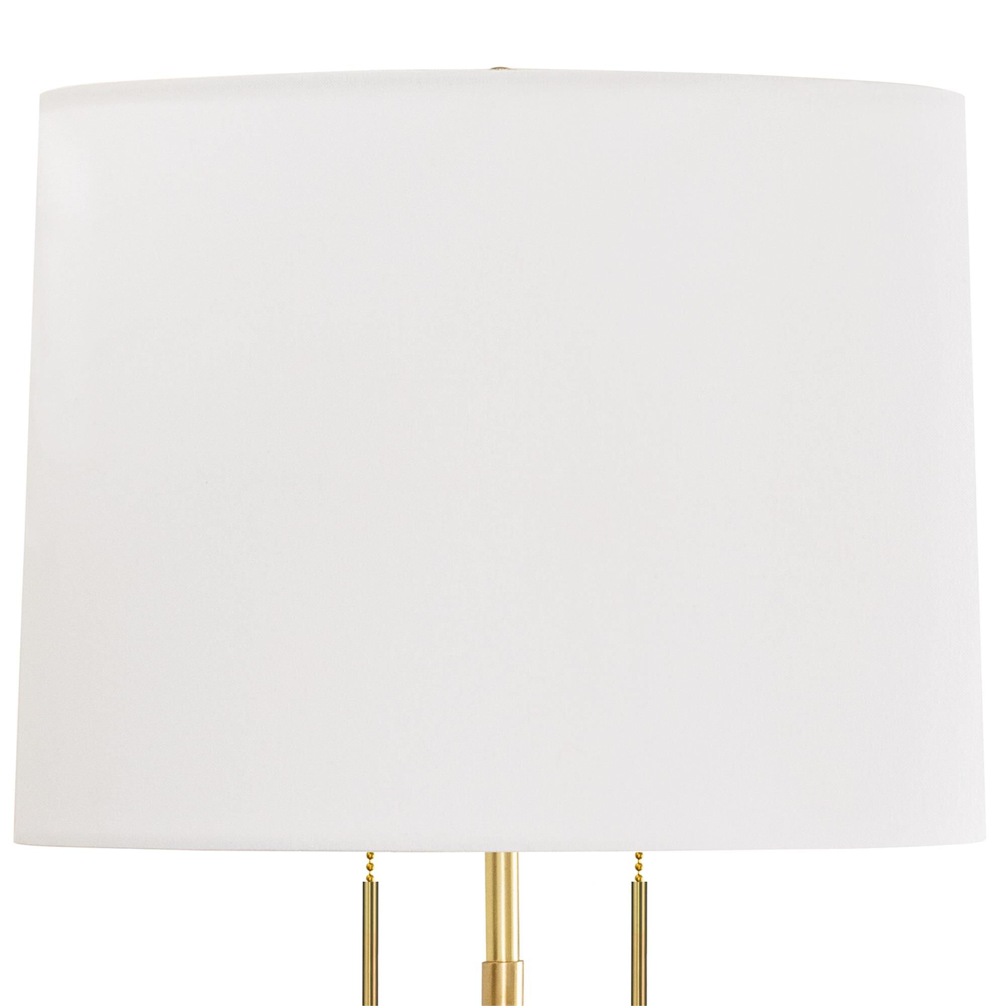 Shown in Natural Stone finish and Linen shade
