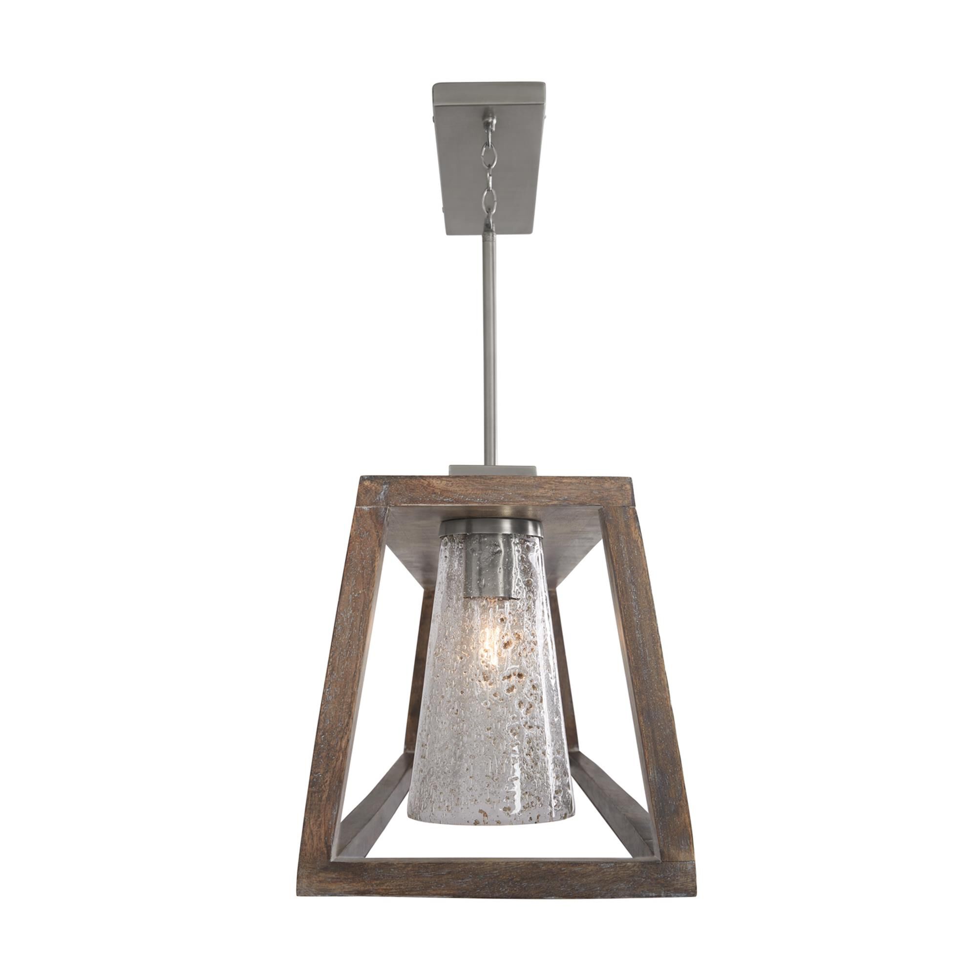 Shown in Barnhouse And Matte Nickel finish and 504 glass