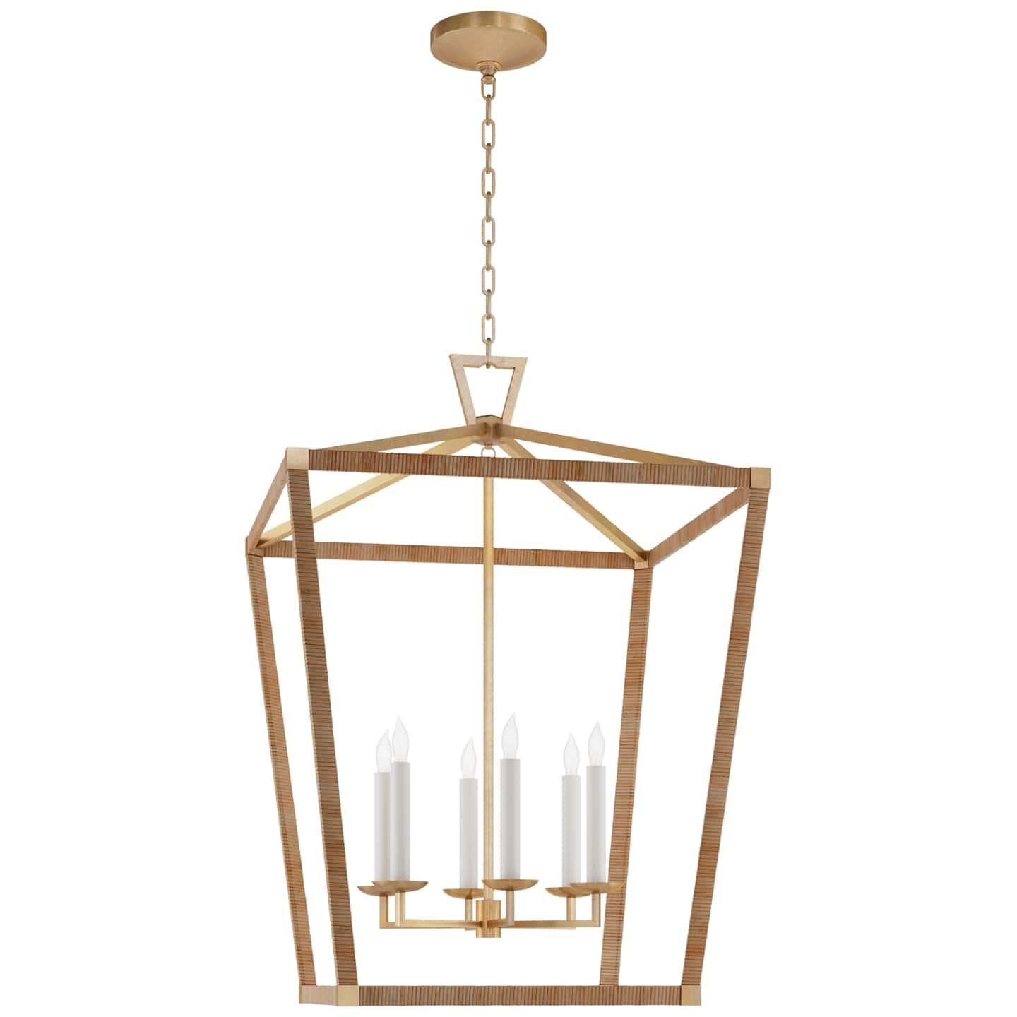 Chapman & Myers Darlana Wrapped 29 Inch Pendant Light by Visual Comfort Signature Collection